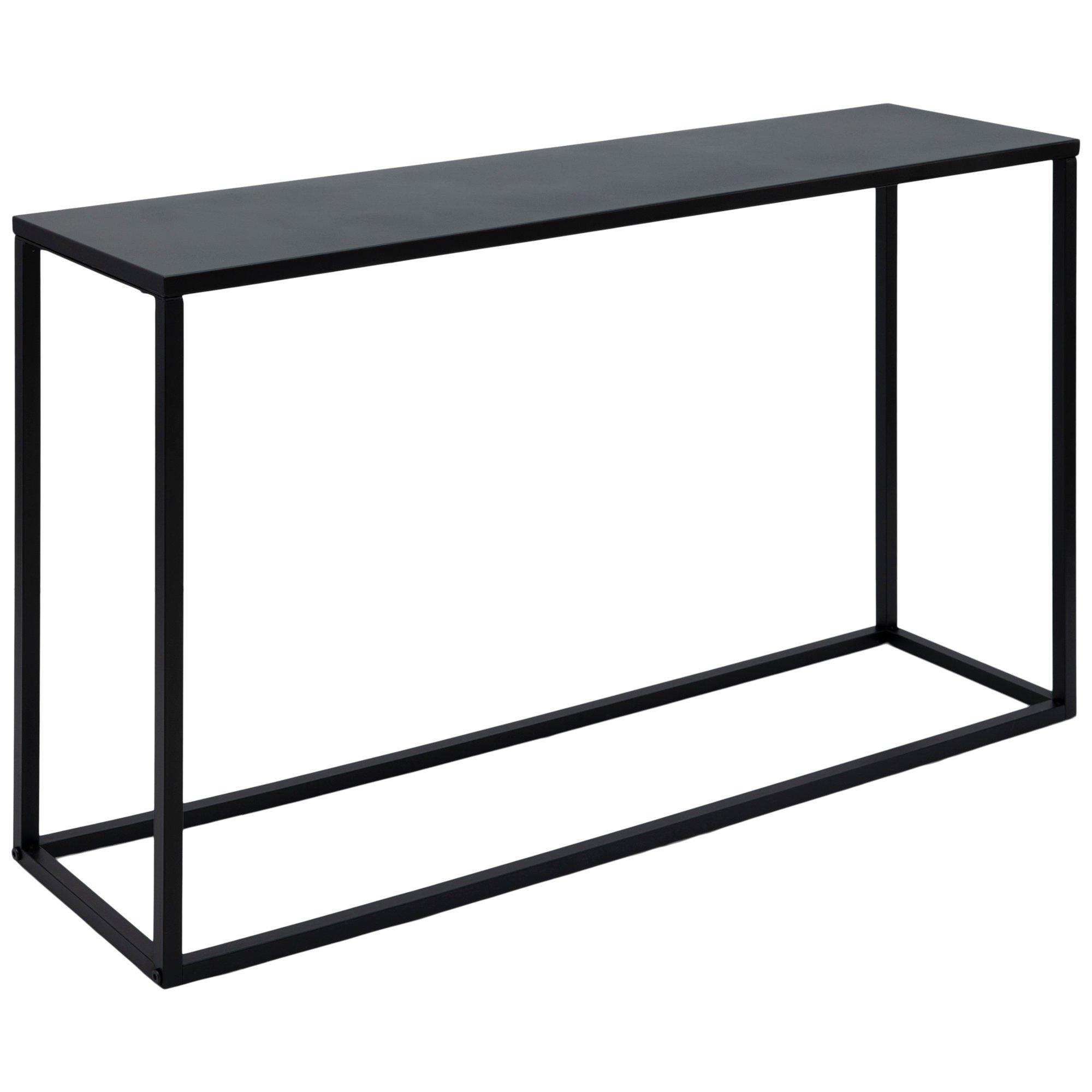 Black Rectangular Metal Table, Hobby Lobby