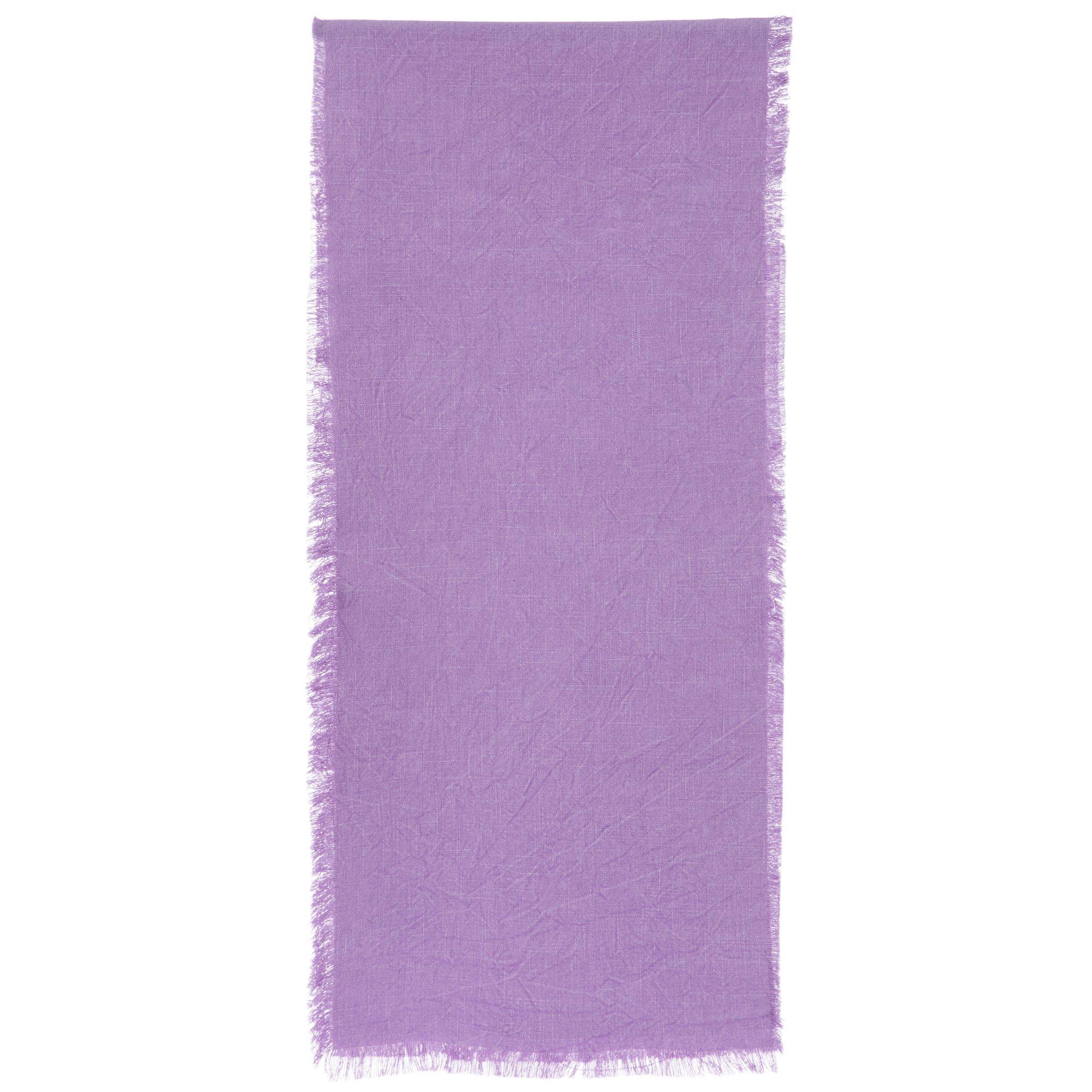 Lavender Stonewash Fringed Table Runner Hobby Lobby 2348829