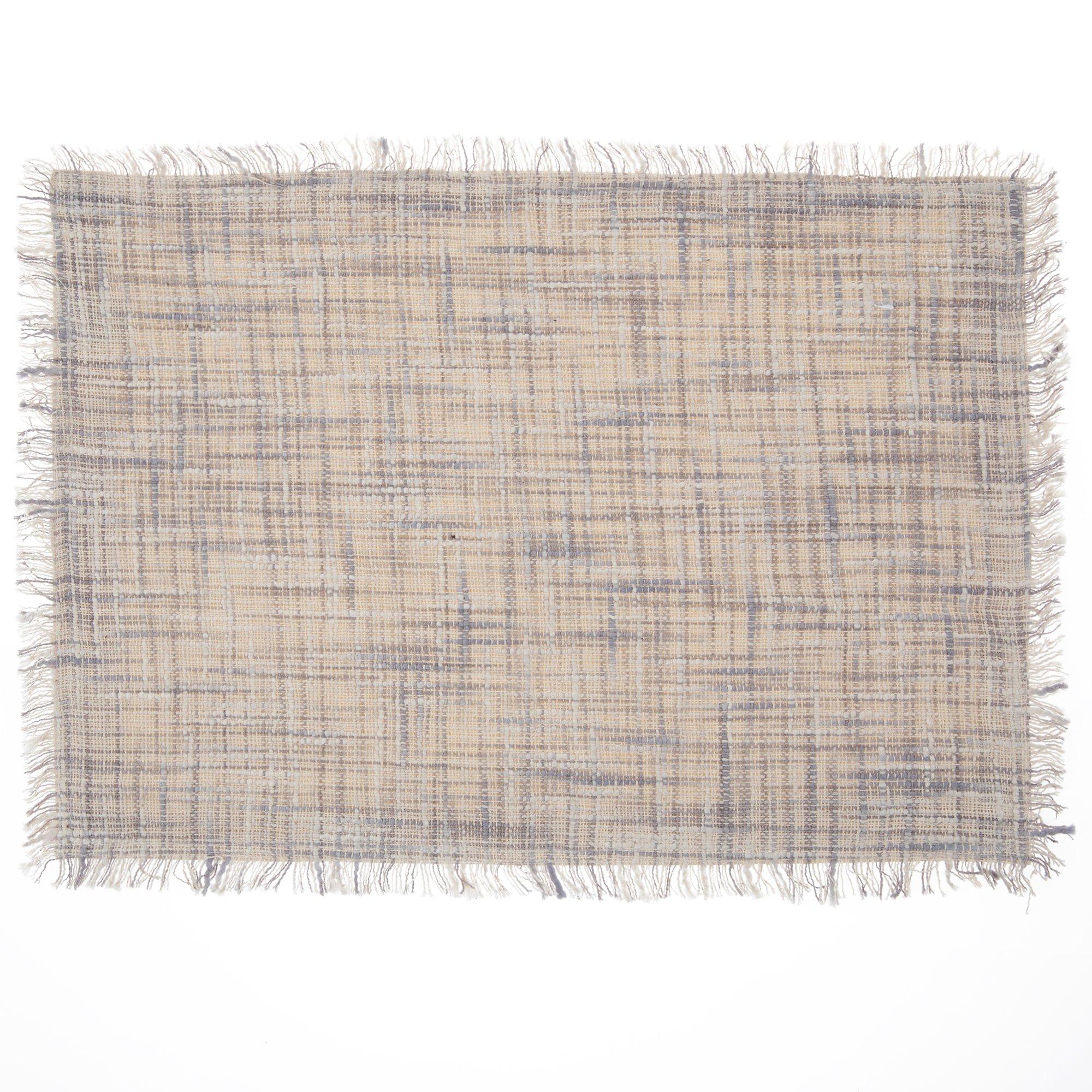 Gray & Cream Textured Placemat Hobby Lobby 2349918