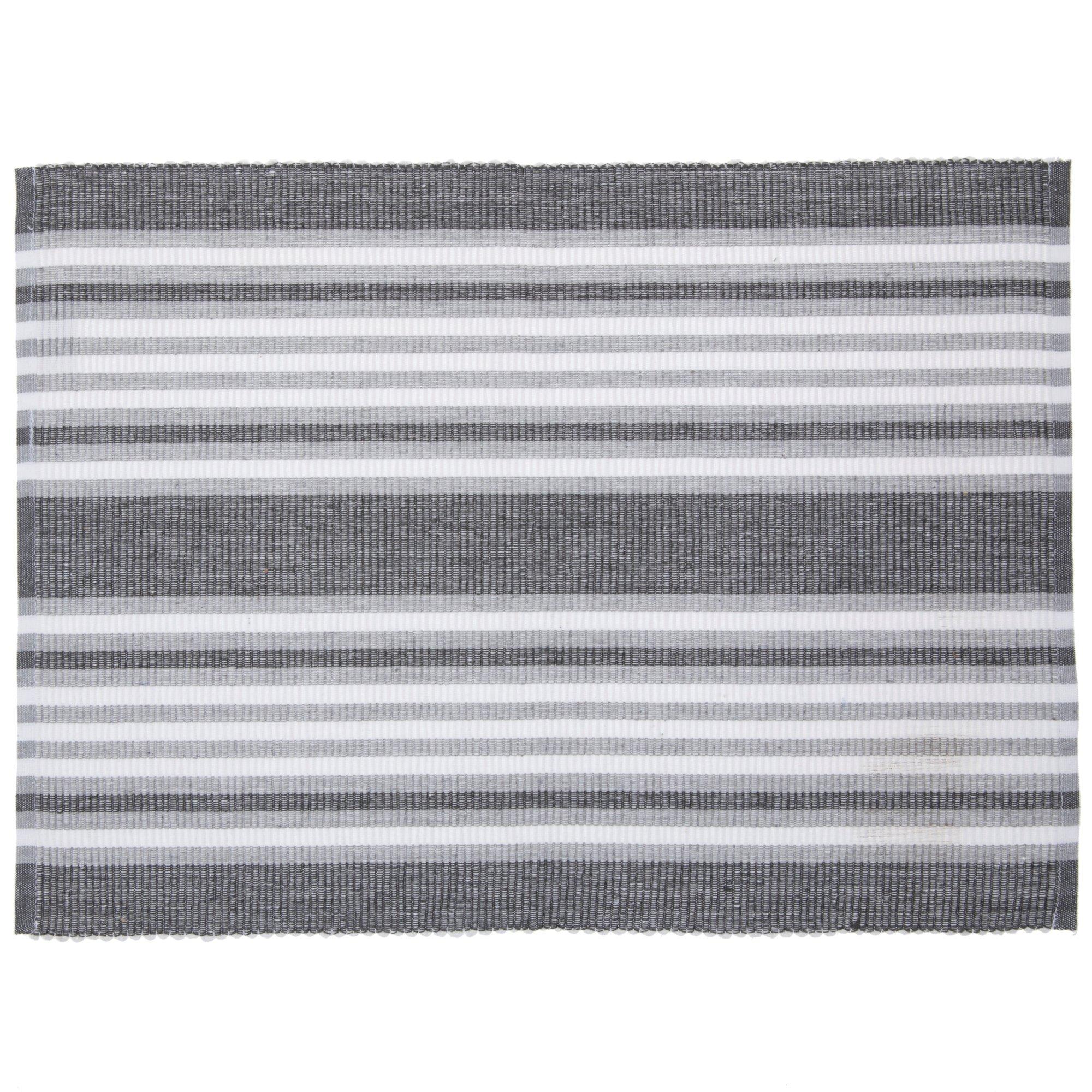 Black & White Striped Cottage Placemat Hobby Lobby 2349959
