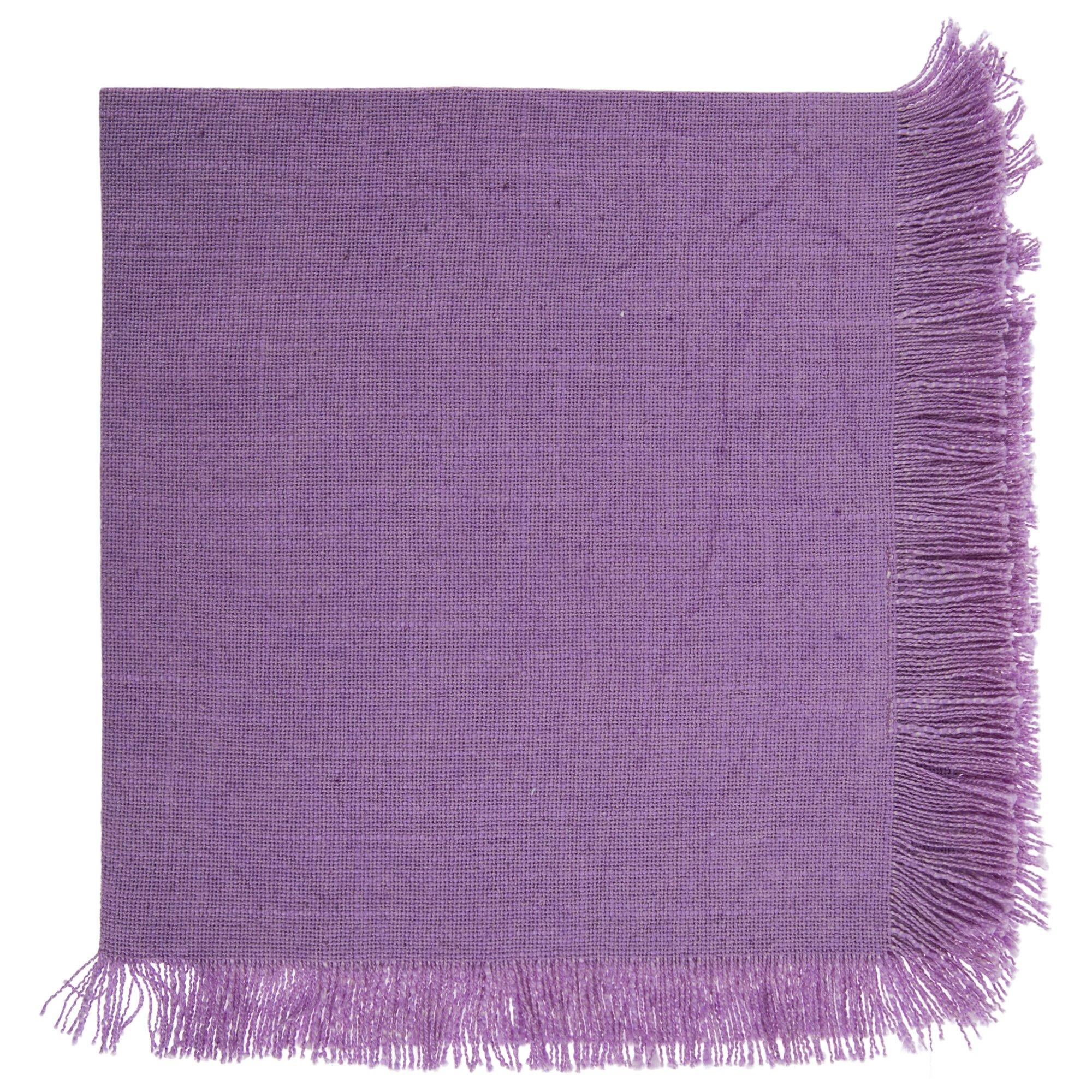 Lavender Stonewash Fringed Cloth Napkin Hobby Lobby 2350221