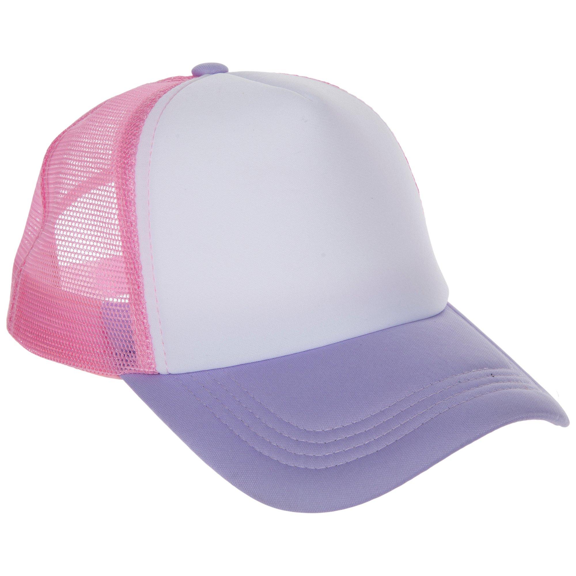 Pink & Lavender Mesh Trucker Hat Hobby Lobby 2351385