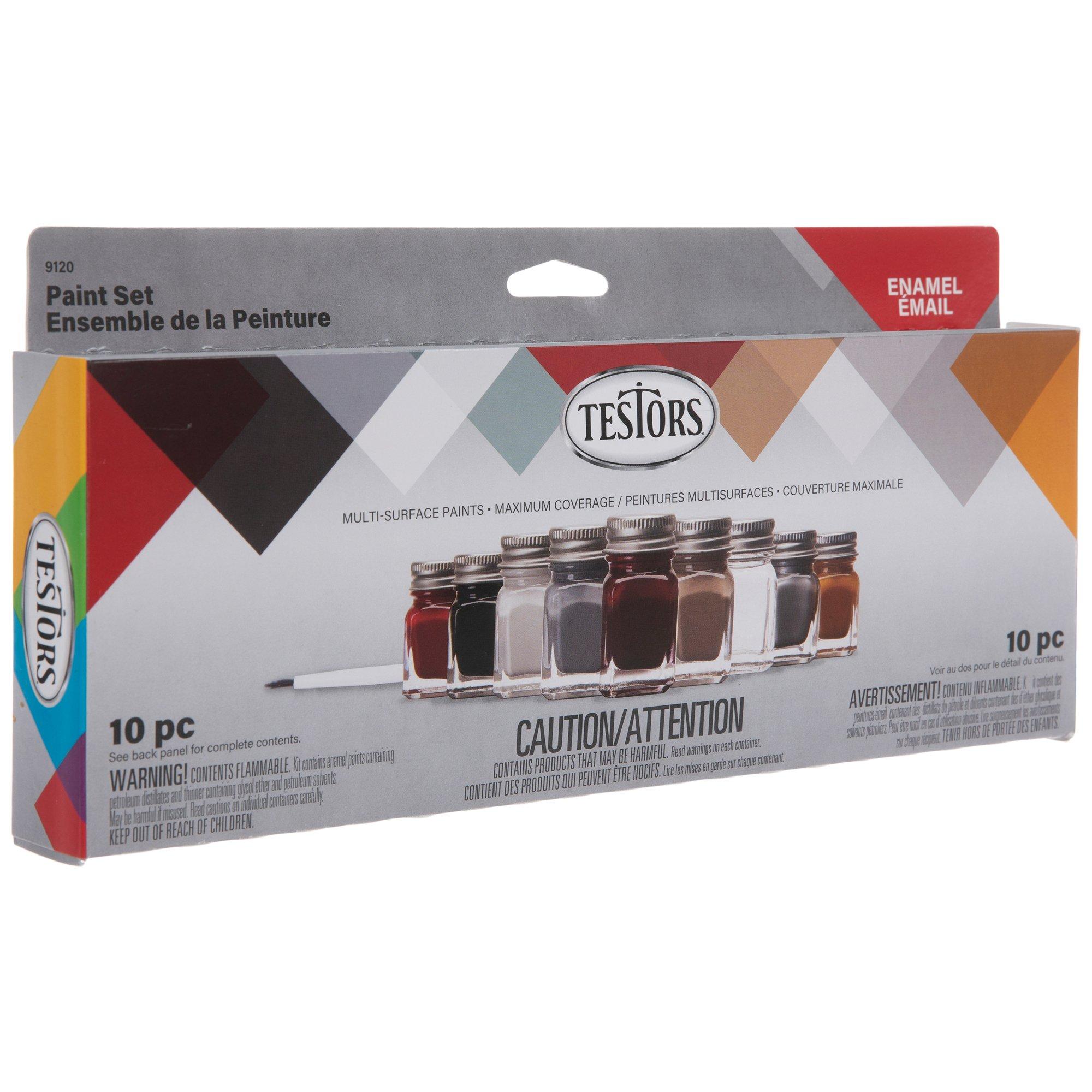 Auto Detail Enamel Paint 9 Piece Set Hobby Lobby 2352