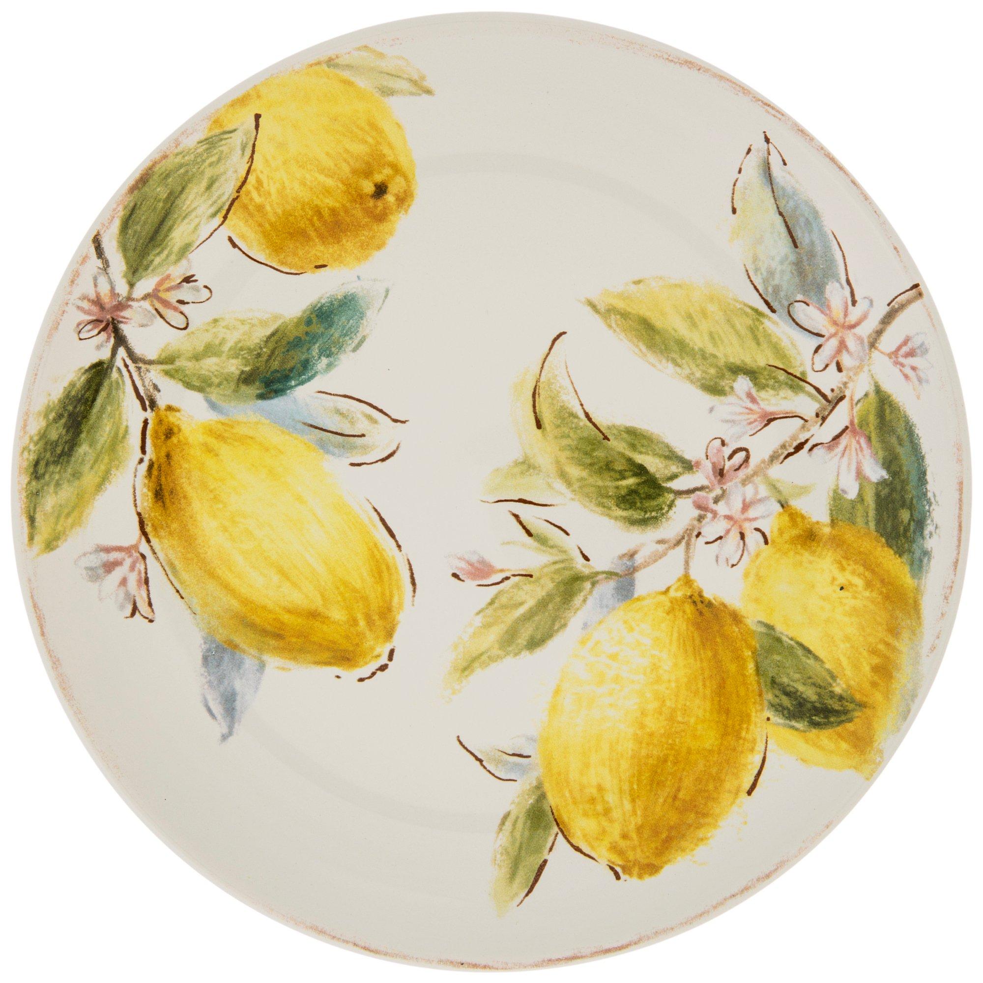 Lemons Earthenware Salad Plate Hobby Lobby 2352276
