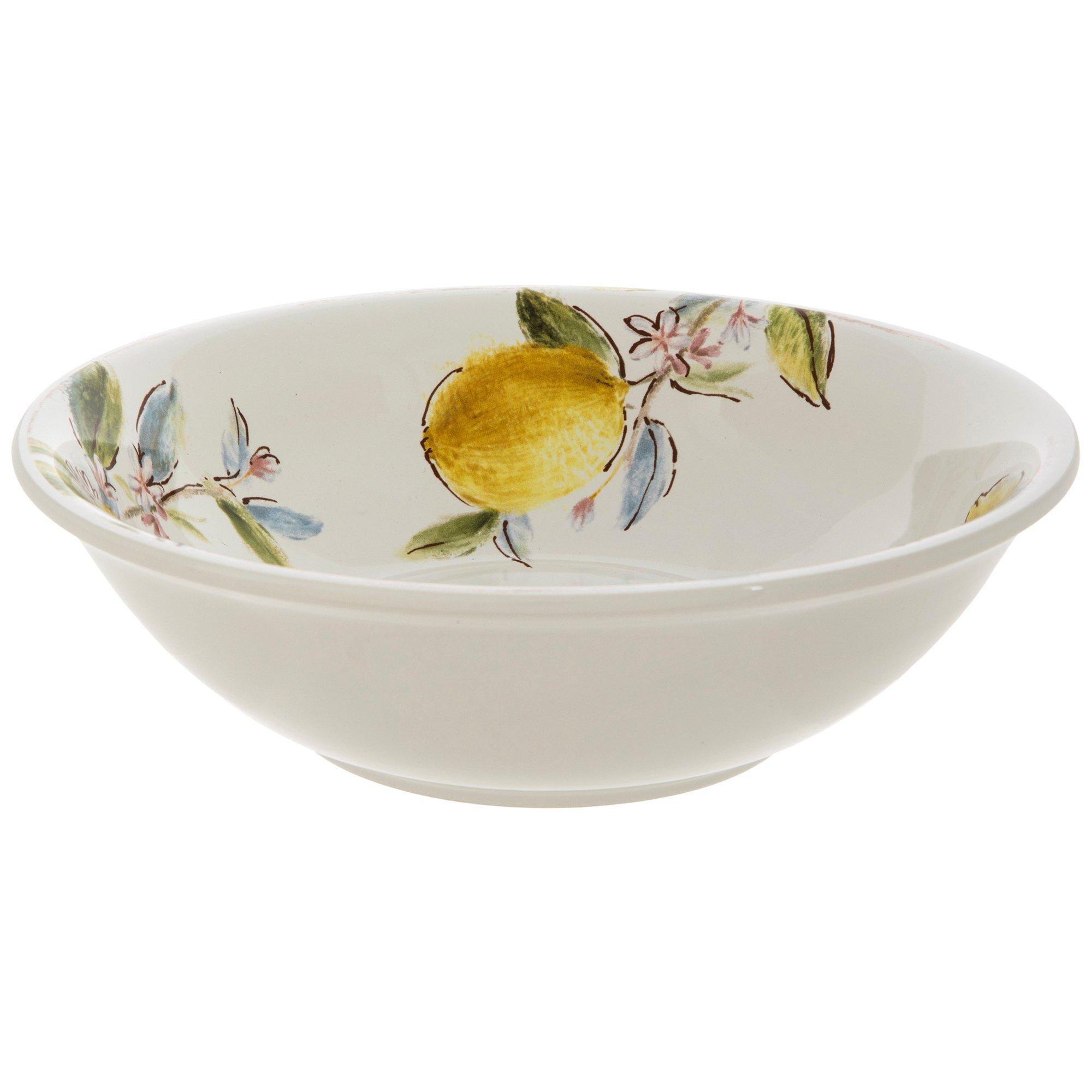 Lemons Earthenware Serving Bowl Hobby Lobby 2352292