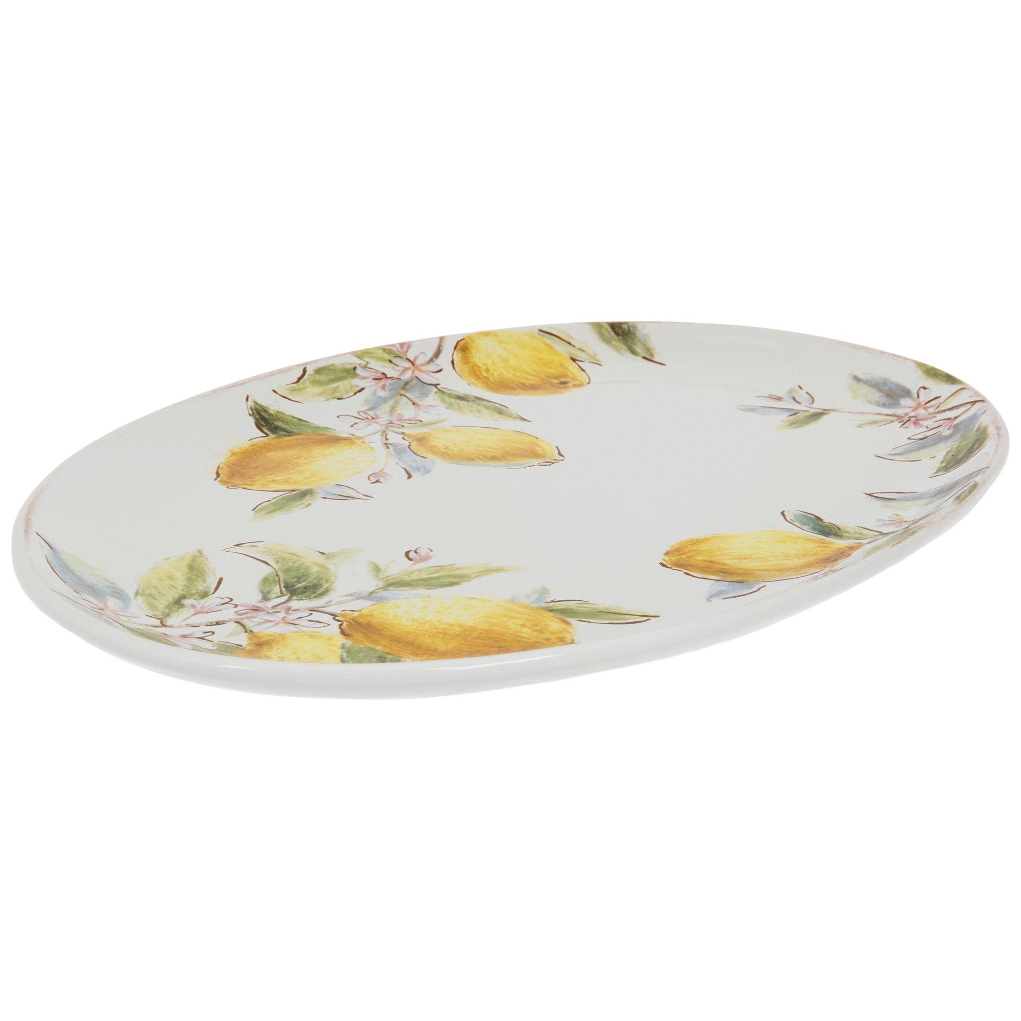 Lemons Earthenware Serving Platter Hobby Lobby 2352300
