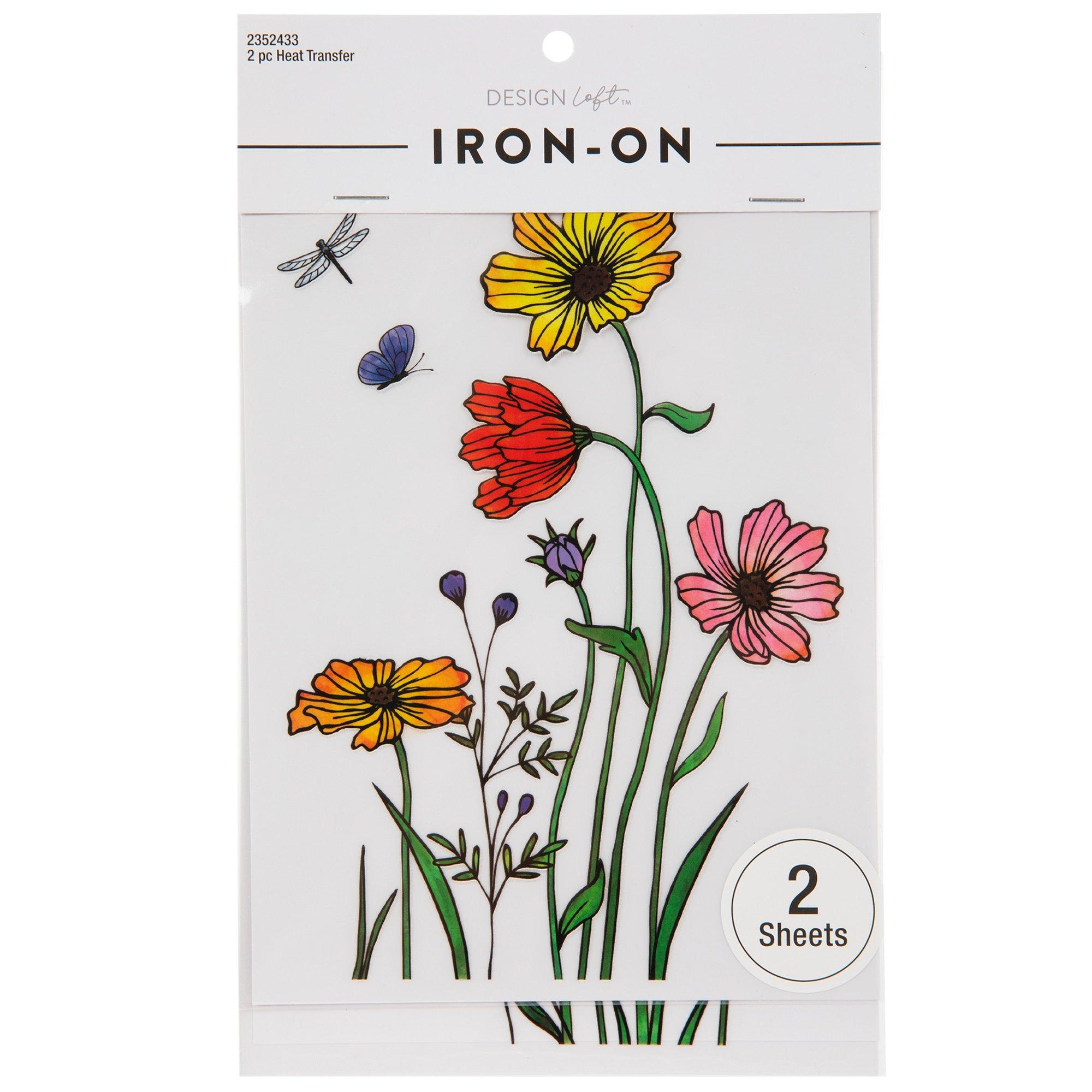 Wildflower IronOn Appliques Hobby Lobby 2352433