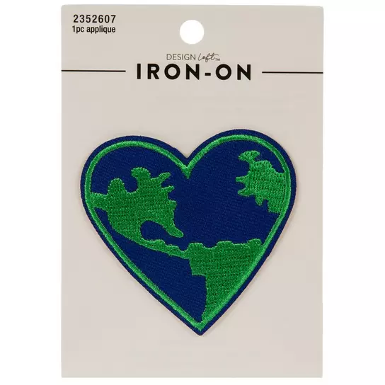 Heart Shape Patches Embroidery Applique Iron On Heat Patches - Temu