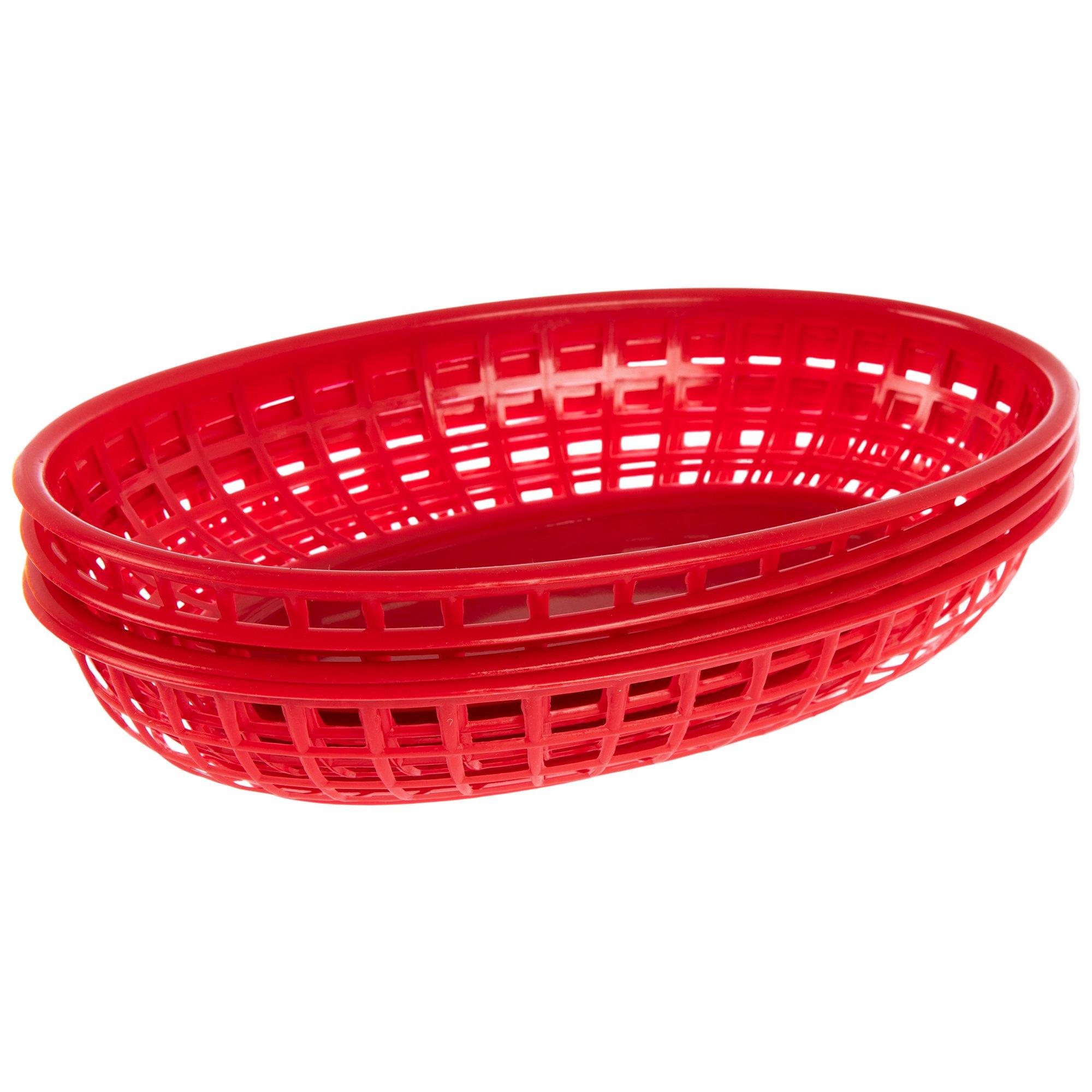 Red Plastic Serving Baskets Hobby Lobby 2354199