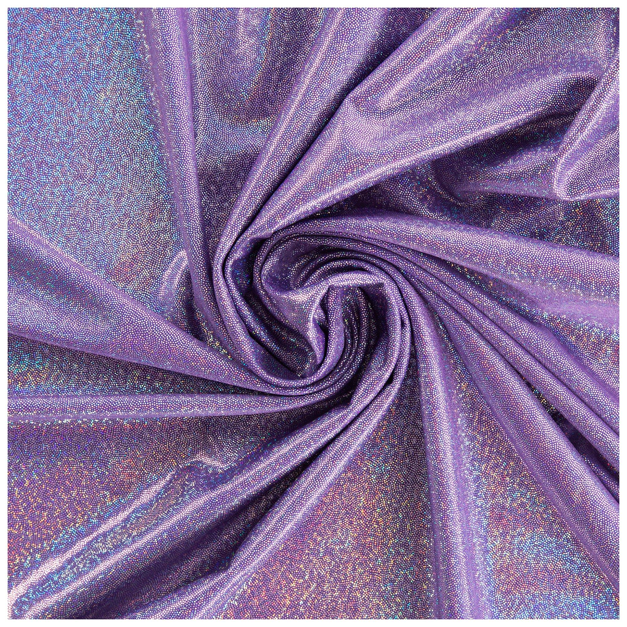 Purple Holographic Knit Fabric Hobby Lobby 2354207