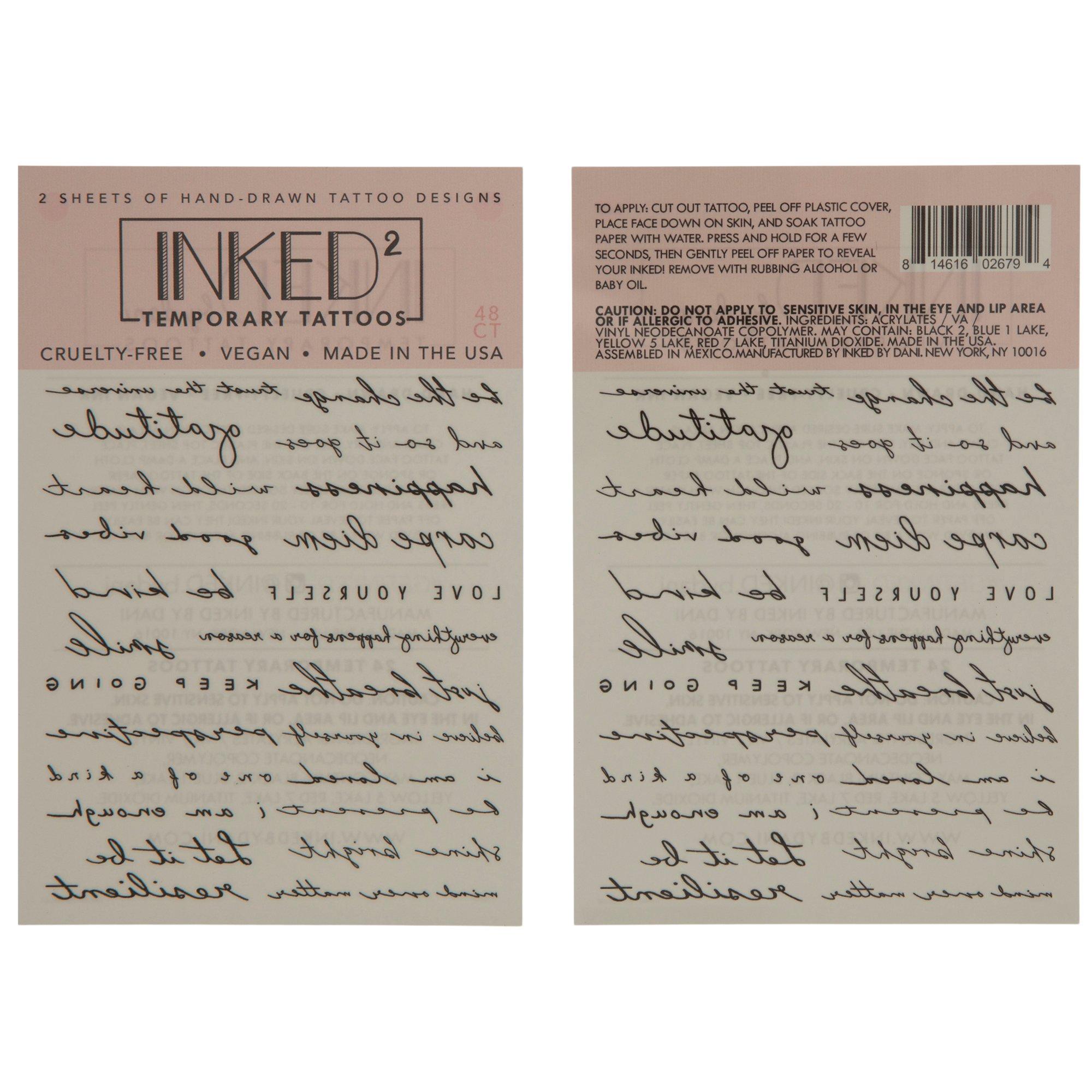 Encouraged Temporary Tattoos Hobby Lobby 2354363