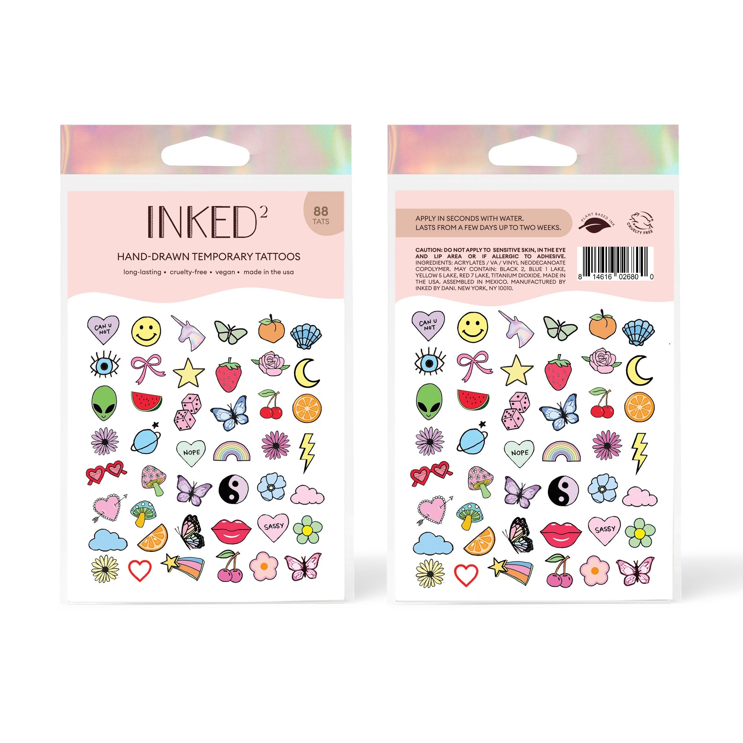 Black Jagua Temporary Tattoo Kit