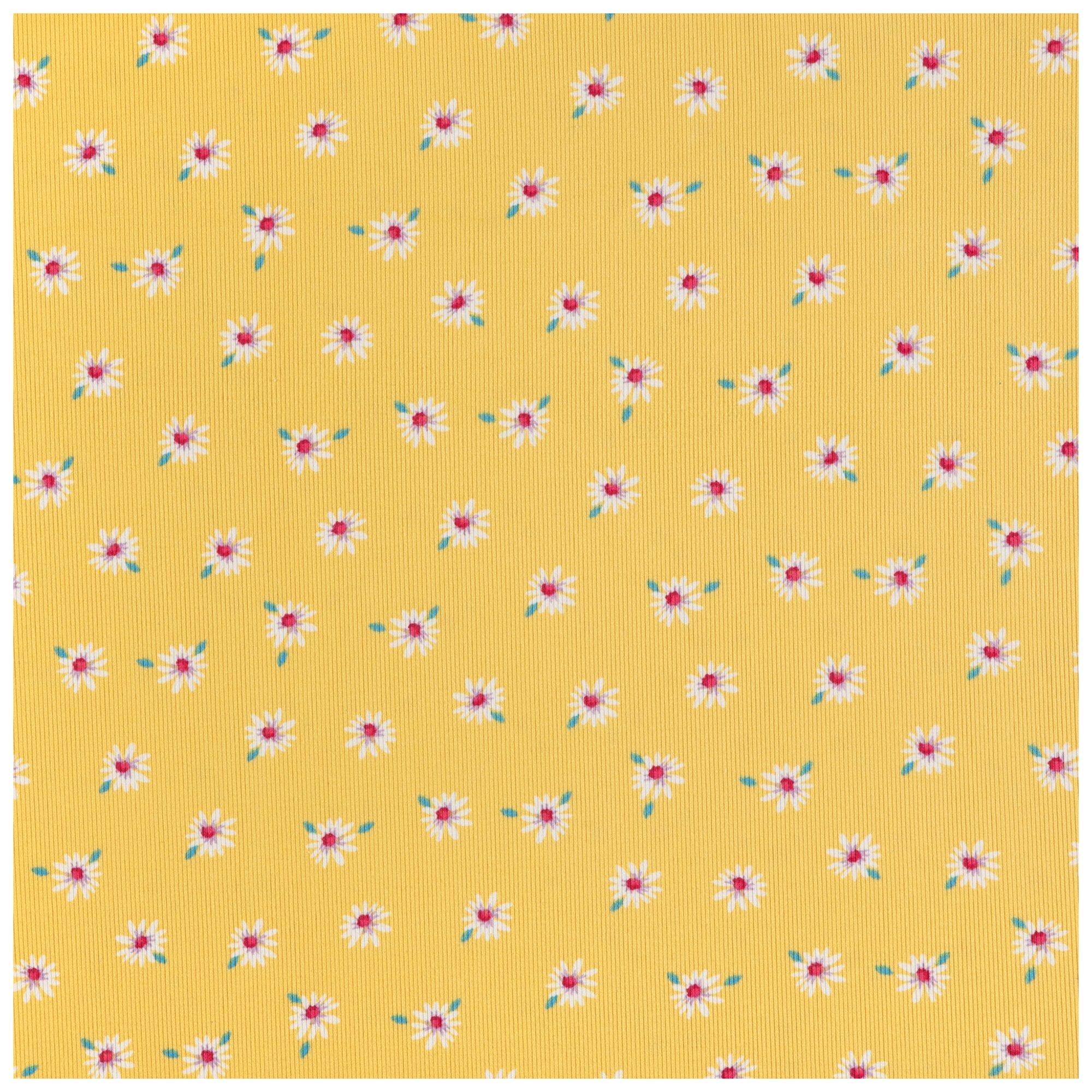 Ribbed Daisies Knit Fabric Hobby Lobby 2354454