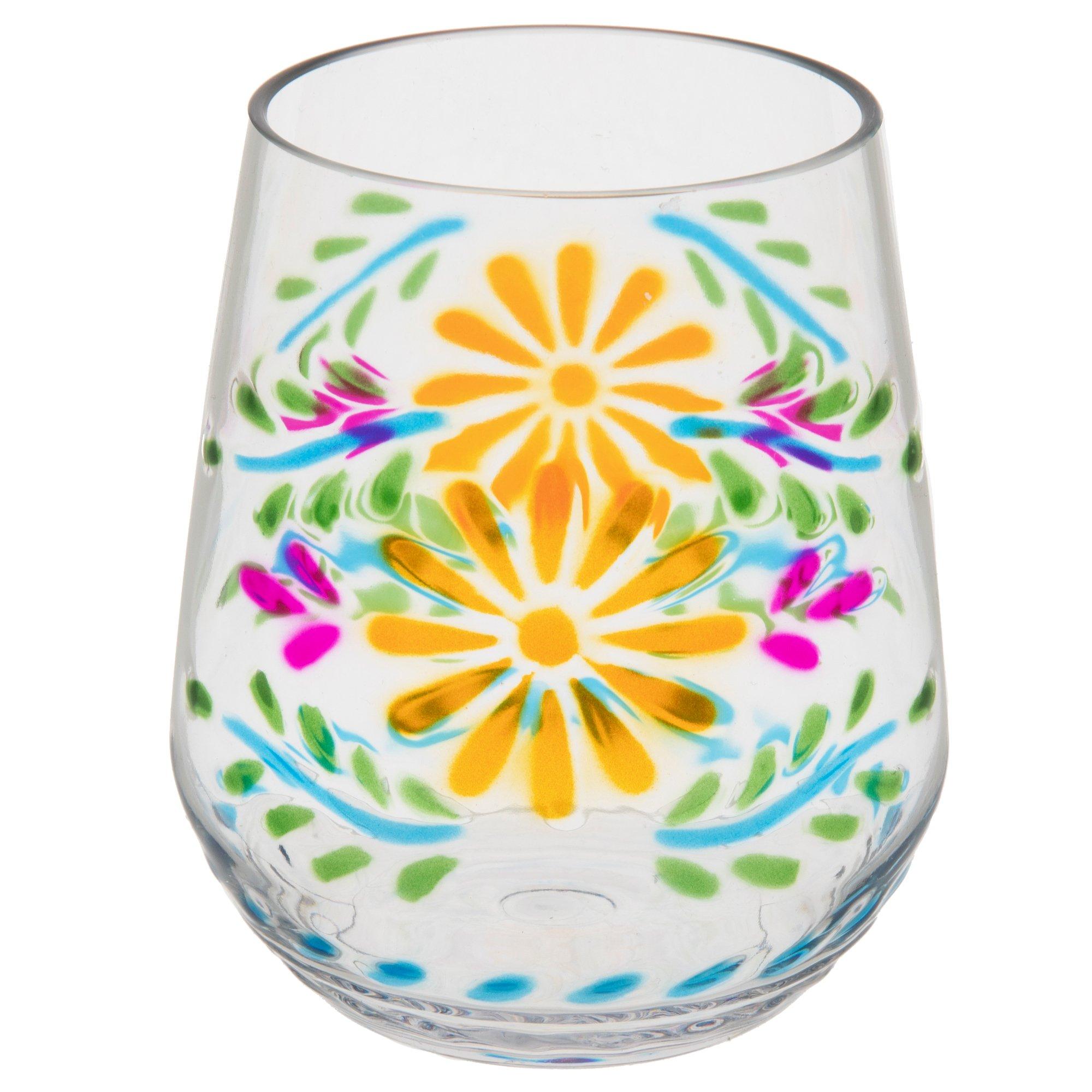 Fiesta Embossed Stemless Glass | Hobby Lobby | 2354660