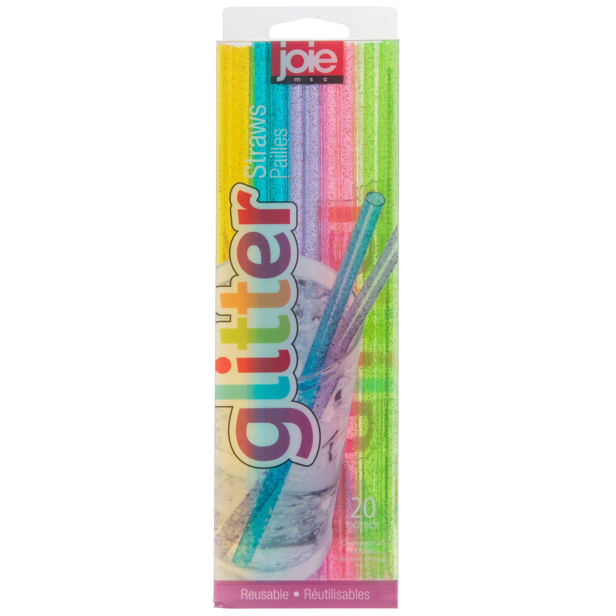 Rainbow Glitter Straws Hobby Lobby 2355014