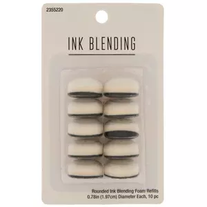 Mini Ink Blending Tools Bulk 24 Pack Round for Stamp Ink Distressing,  Blending, Alcohol Ink, Dabber Tool Applicator and More