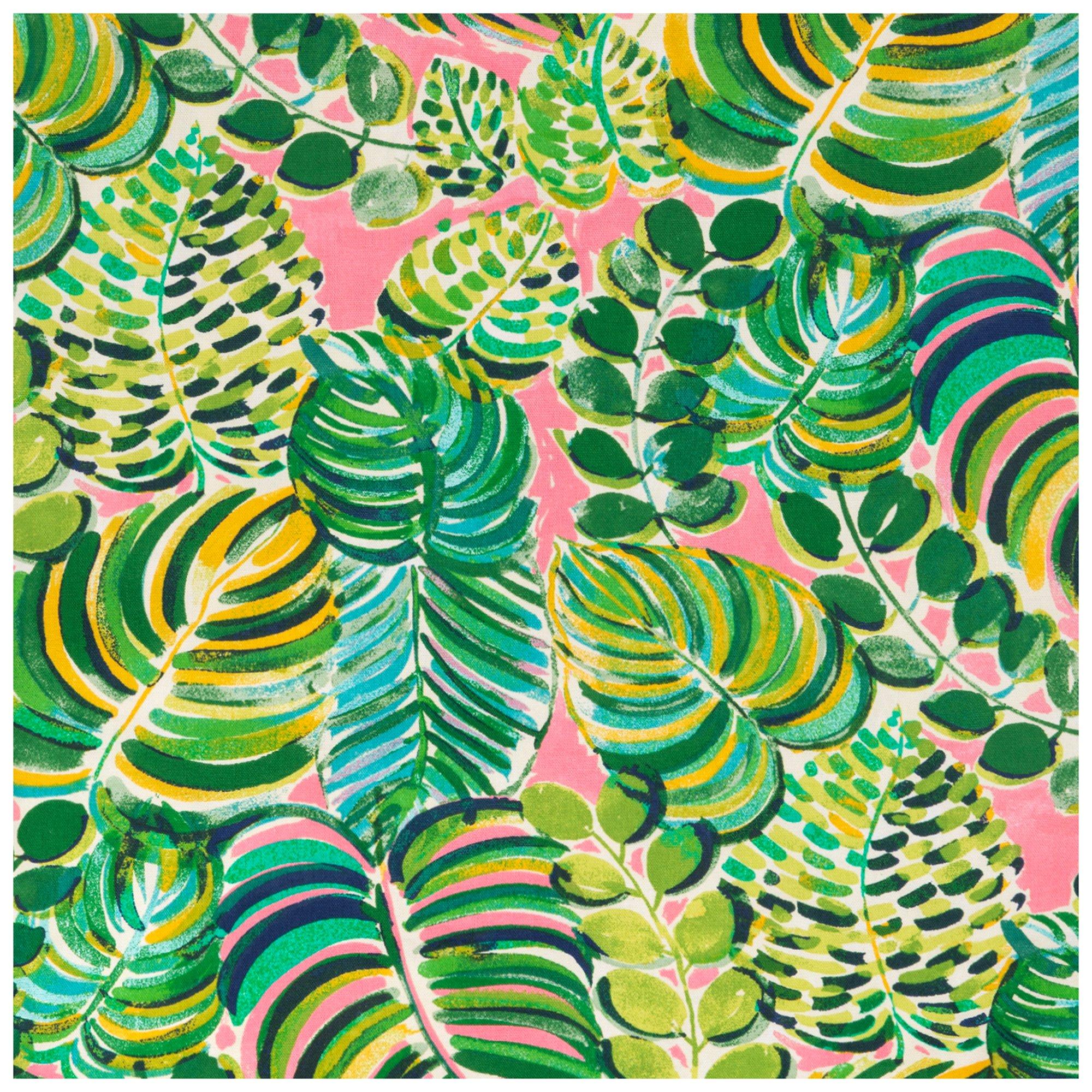 Tropical Leaves Duck Cloth Fabric Hobby Lobby 2355386
