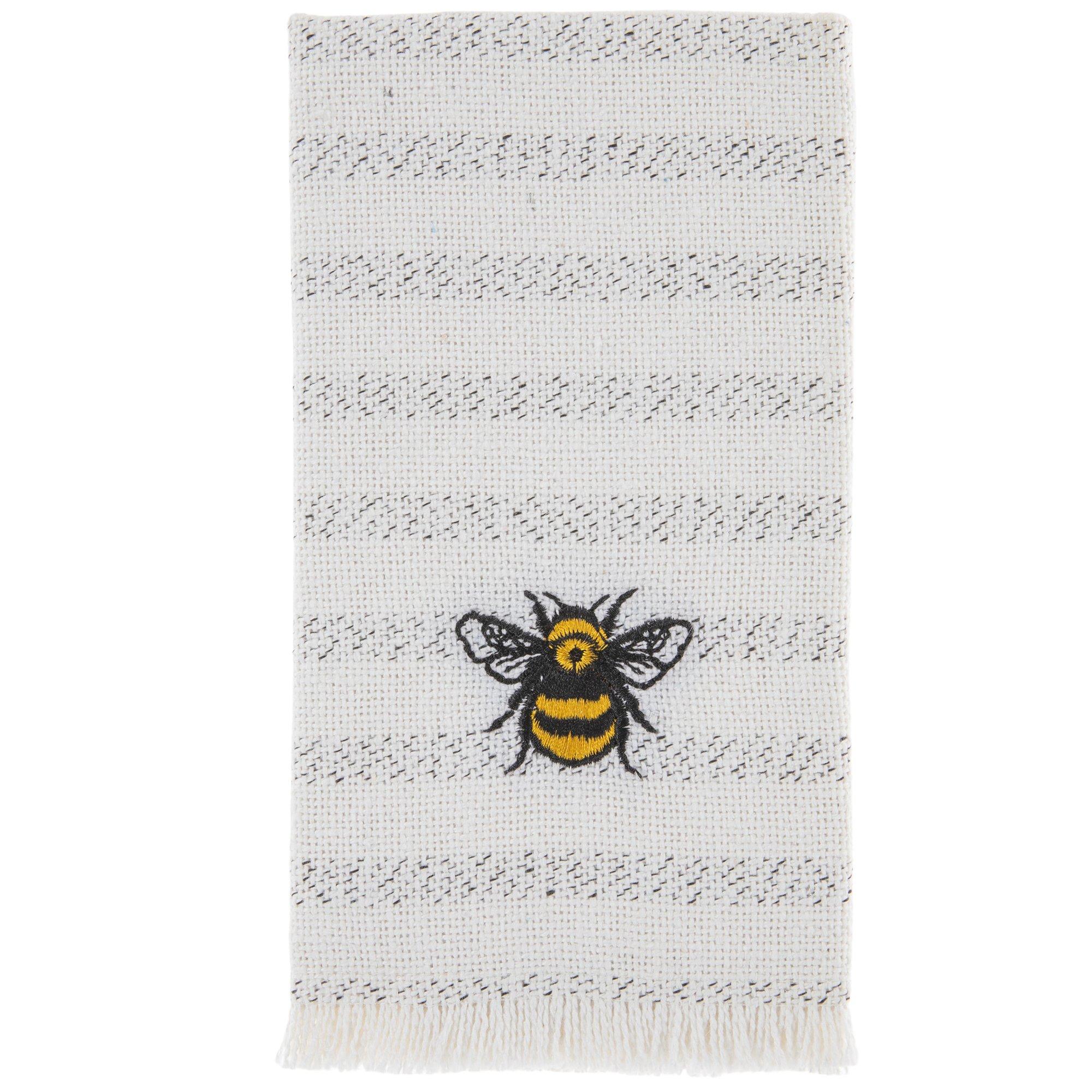 Embroidered Bees Striped Napkin Hobby Lobby 2356202