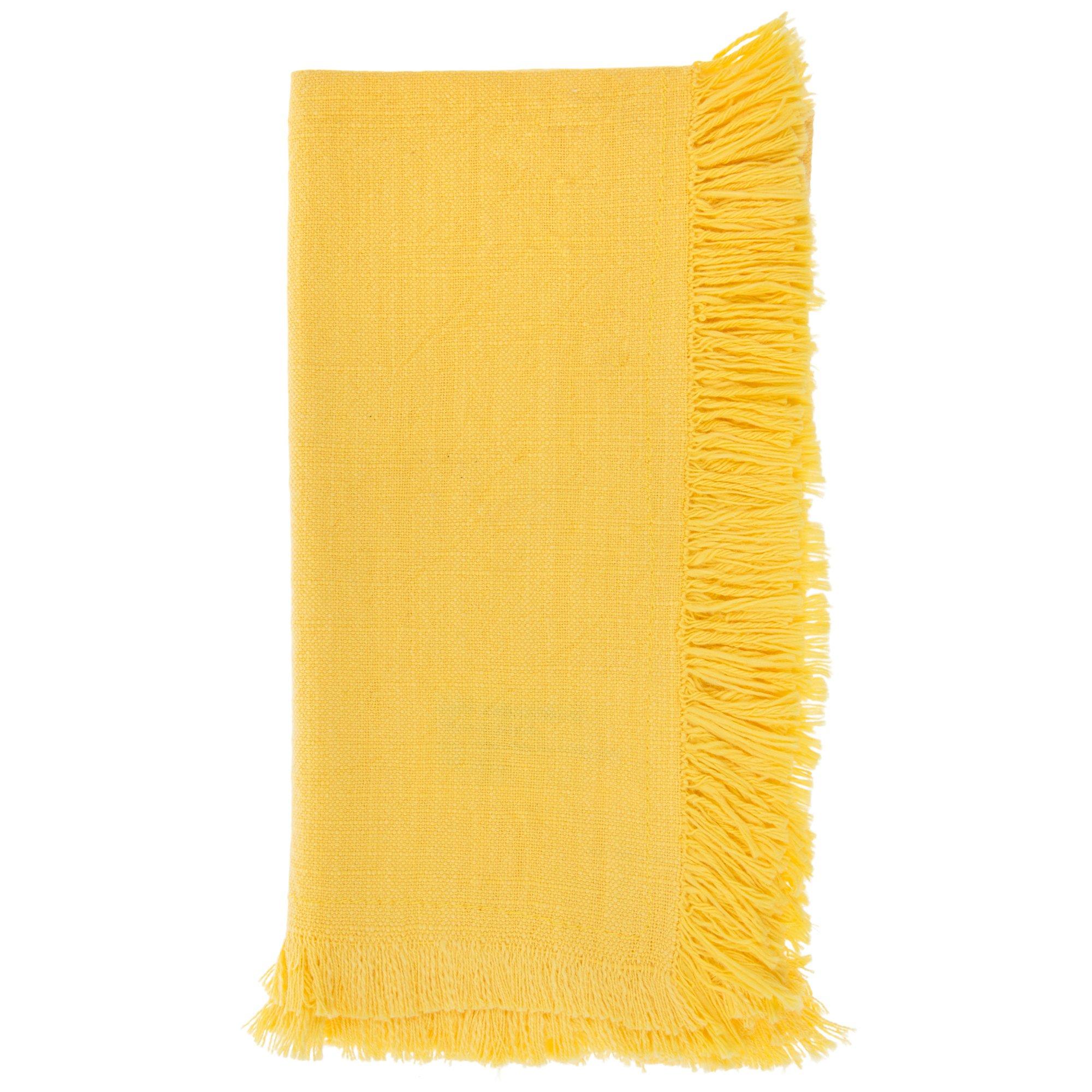 Yellow Napkin With Fringe Hobby Lobby 2356210