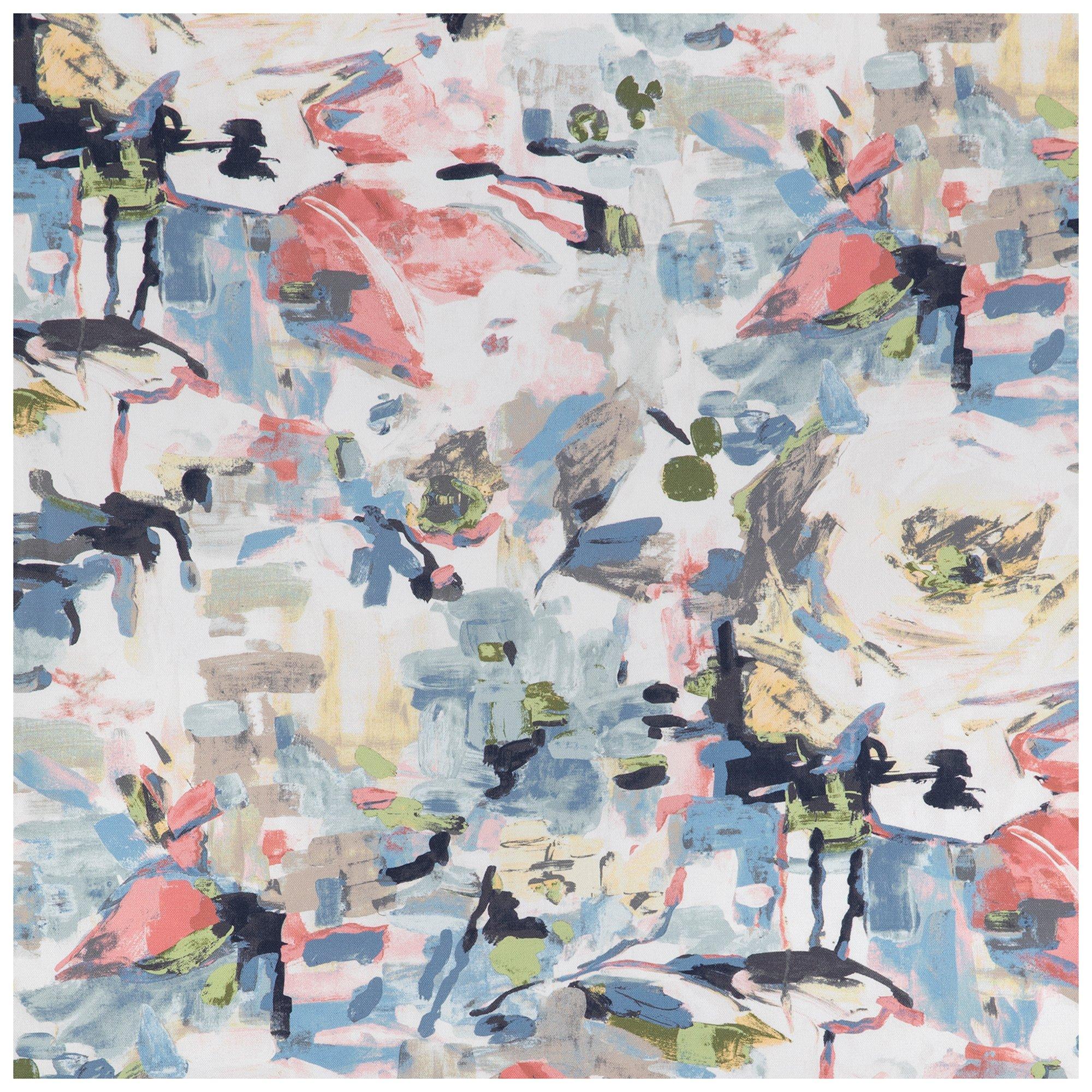 Painted Abstract Duck Cloth Fabric Hobby Lobby 2356319