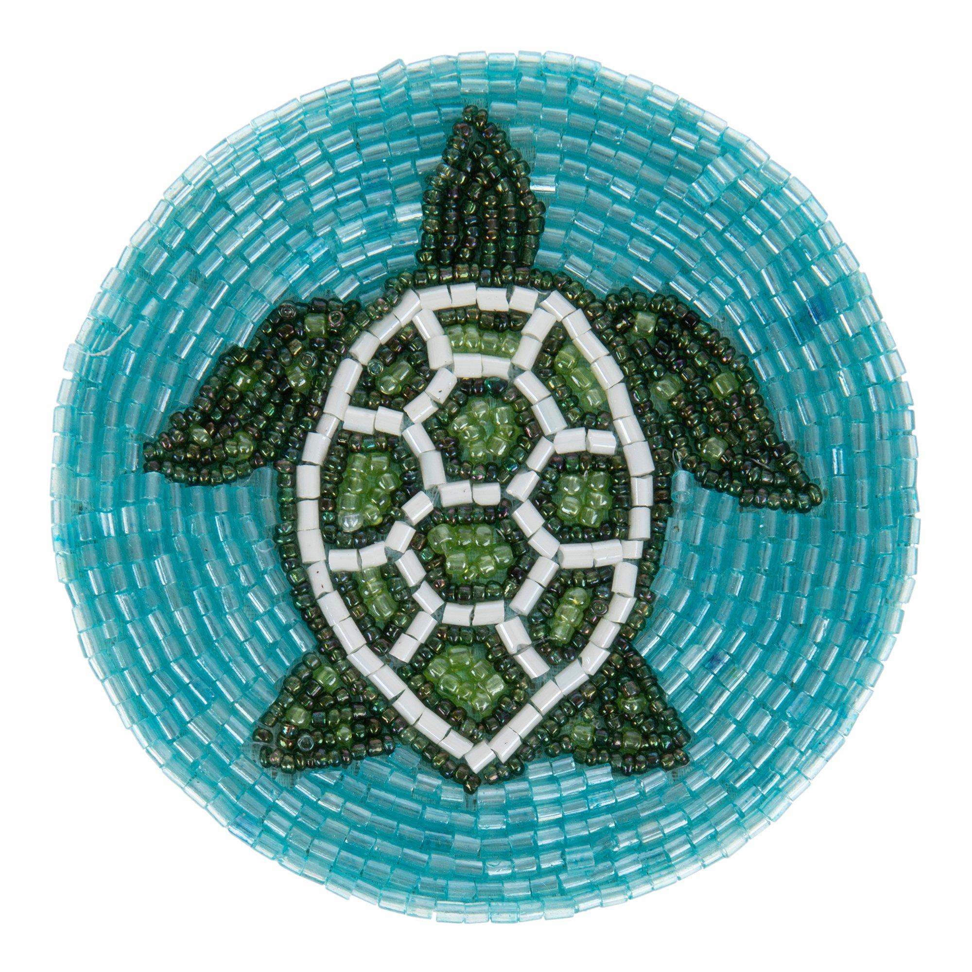 Sea Turtle Beaded Coaster | Hobby Lobby | 2356632