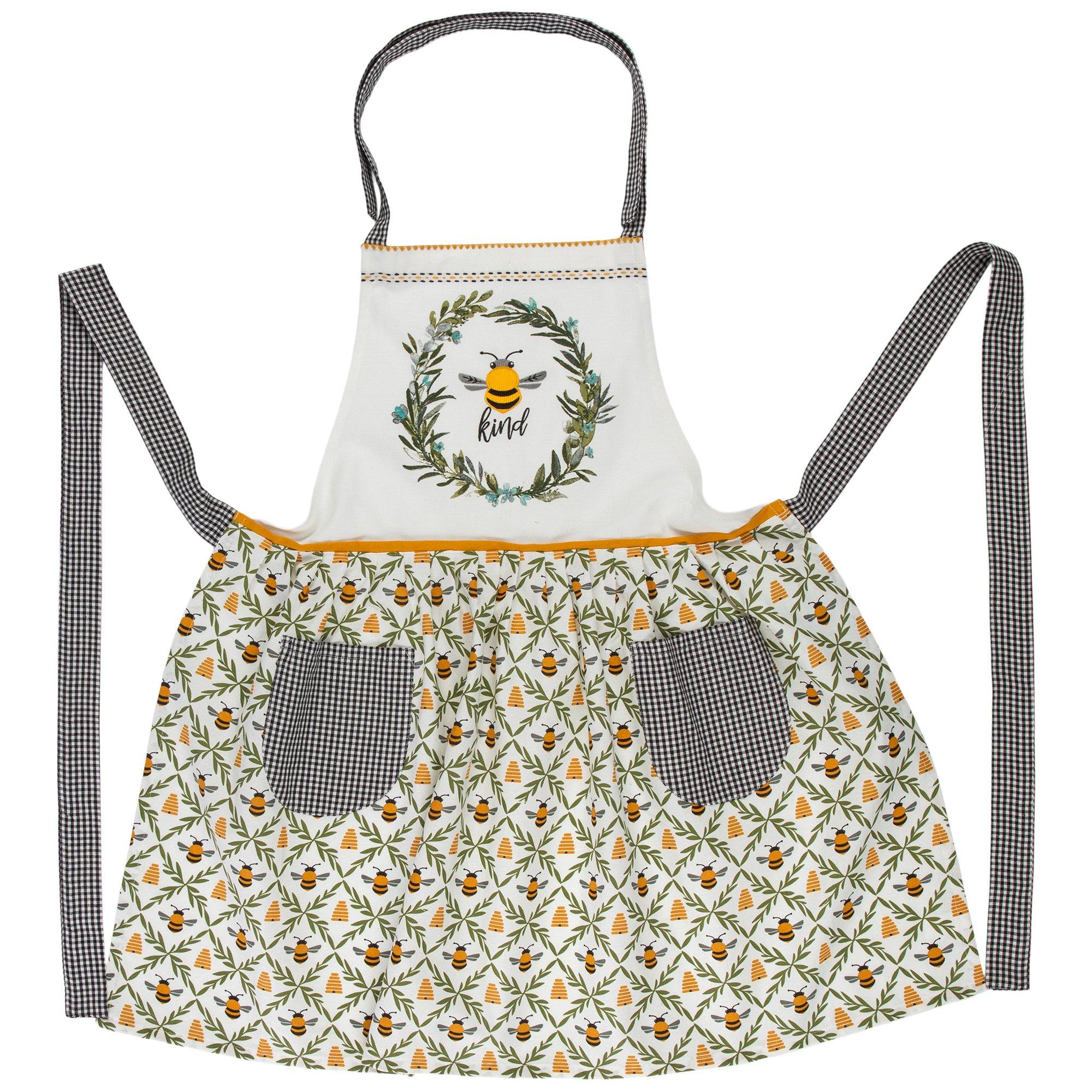 Premium ♤ Bee-Utiful Bee Hive Apron by The Simple Life 2024 BNWT MSRP SOLD OUT