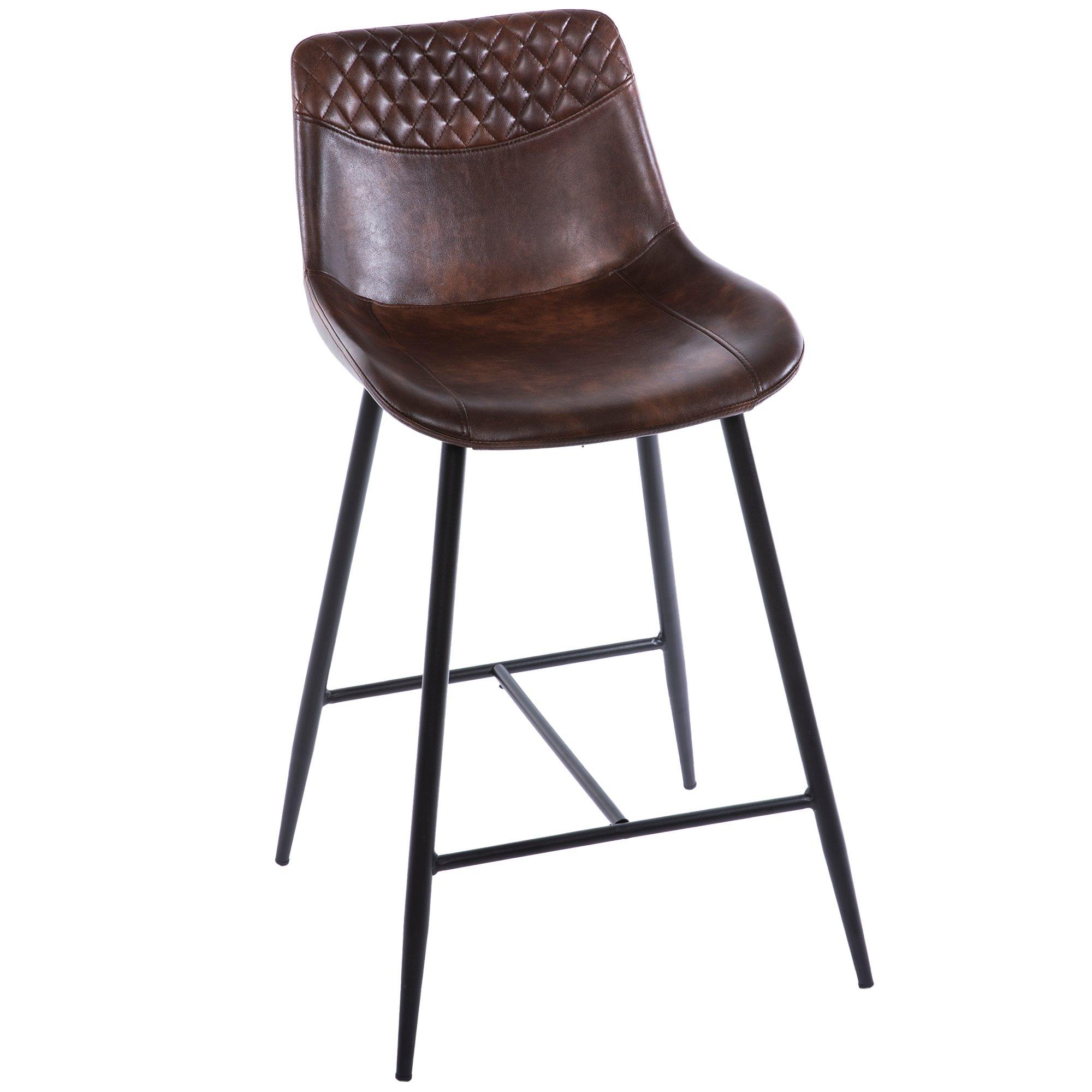 Brown Faux Leather Bar Stool Hobby Lobby 2358521