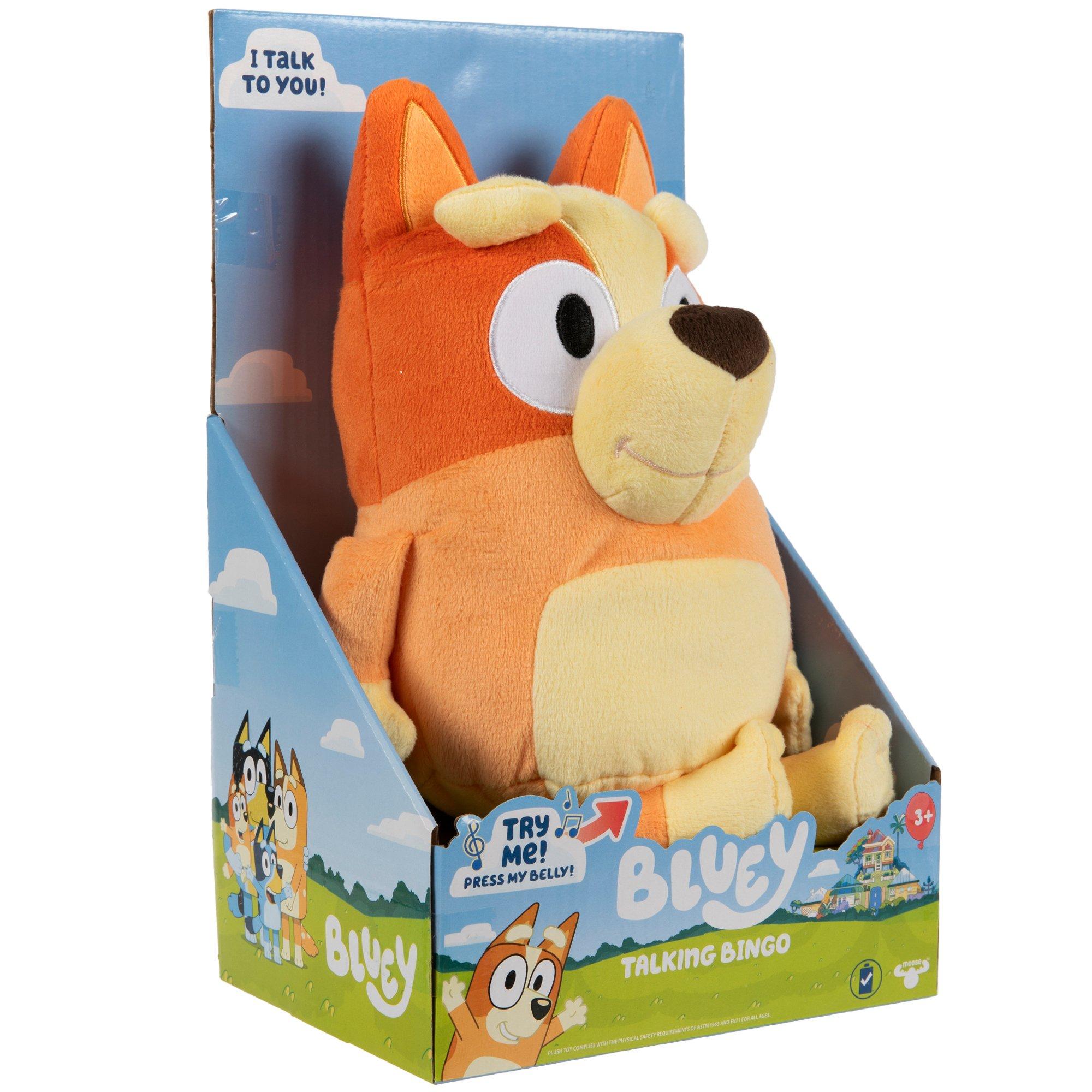 Bluey, Talking Bingo Plush, Toddler Toy 