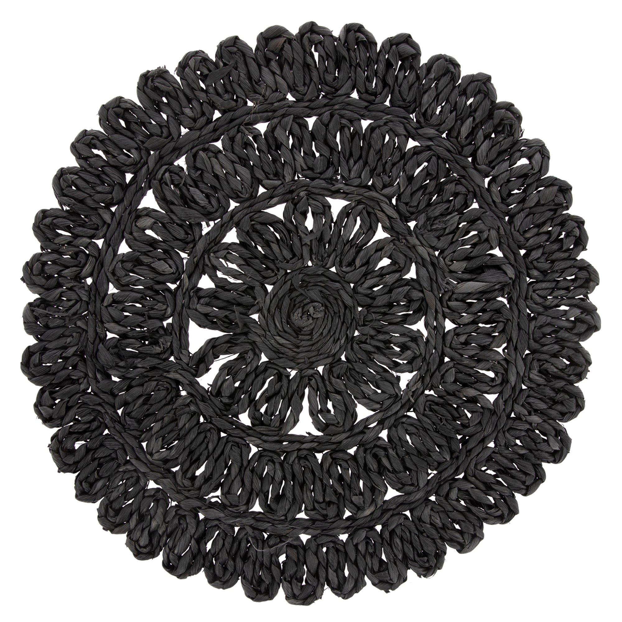 Black Round Maize Husk Placemat Hobby Lobby 2359107