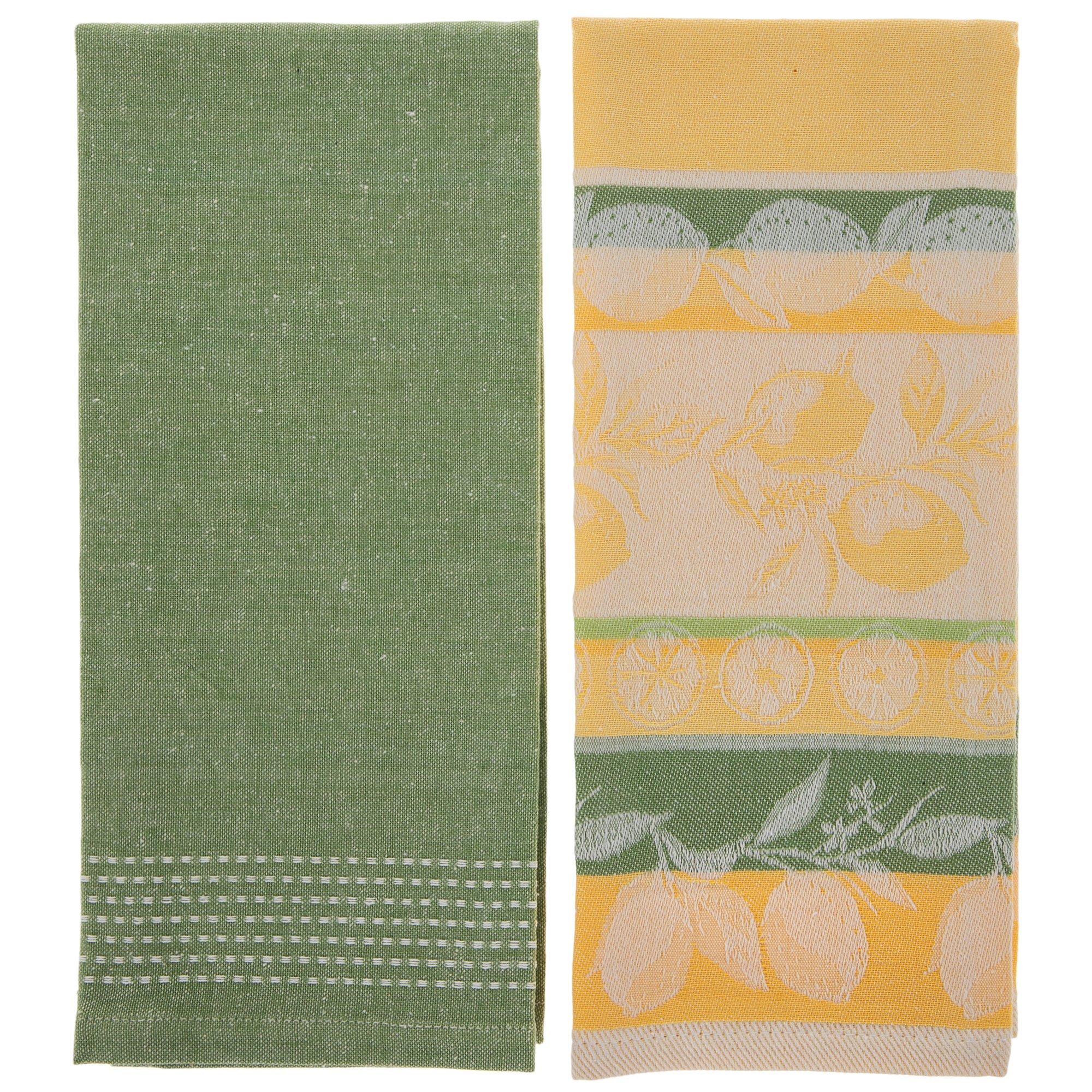 Lemon Jacquard Kitchen Towels Hobby Lobby 2359305