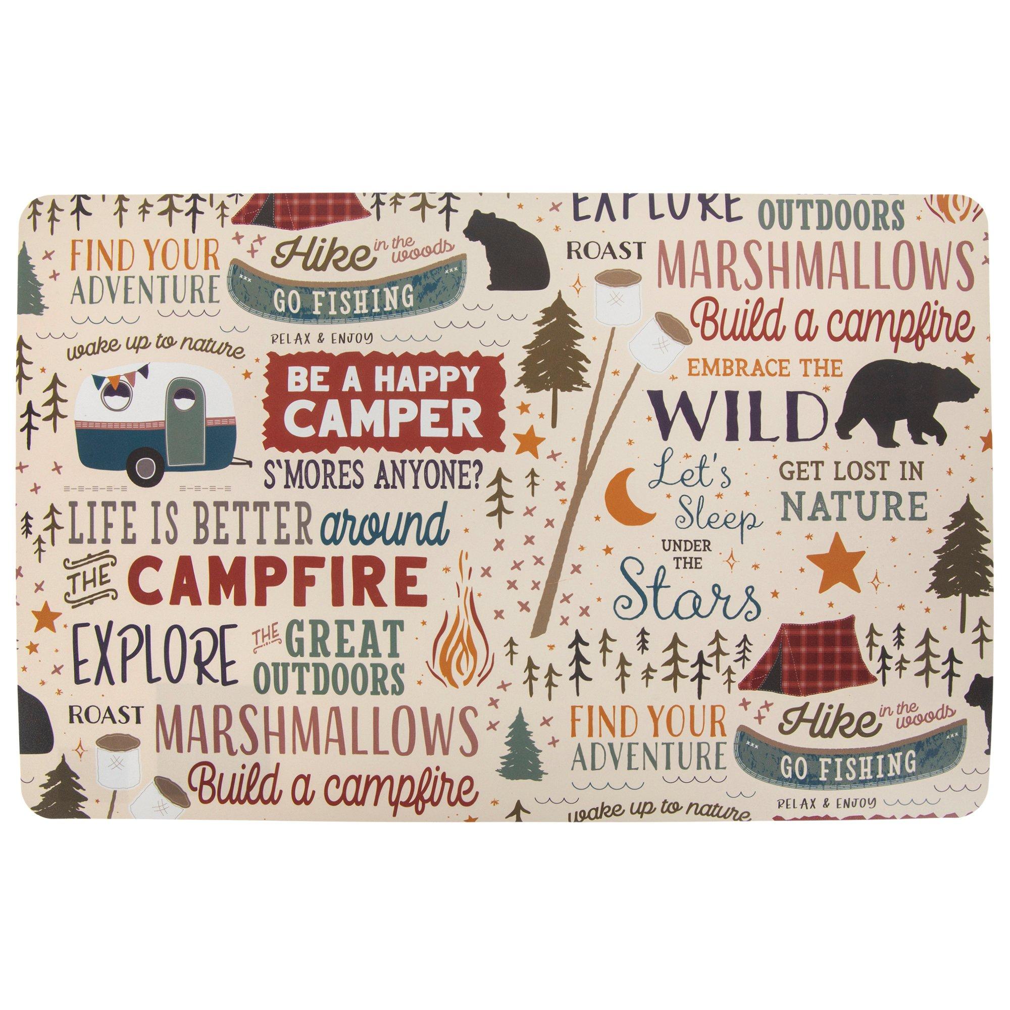 Camping Placemat Hobby Lobby 2359388
