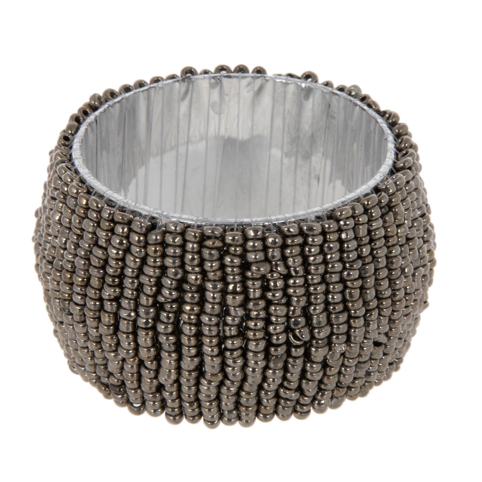 Silver Beaded Napkin Ring Hobby Lobby 2359404