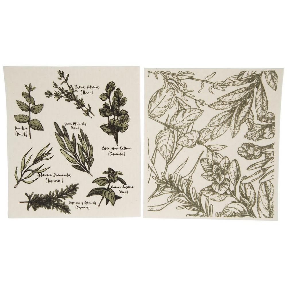 Fresh Herb Swedish Dish Cloth