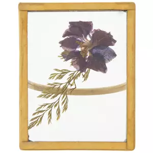 Framed Pressed Flower Napkin Ring