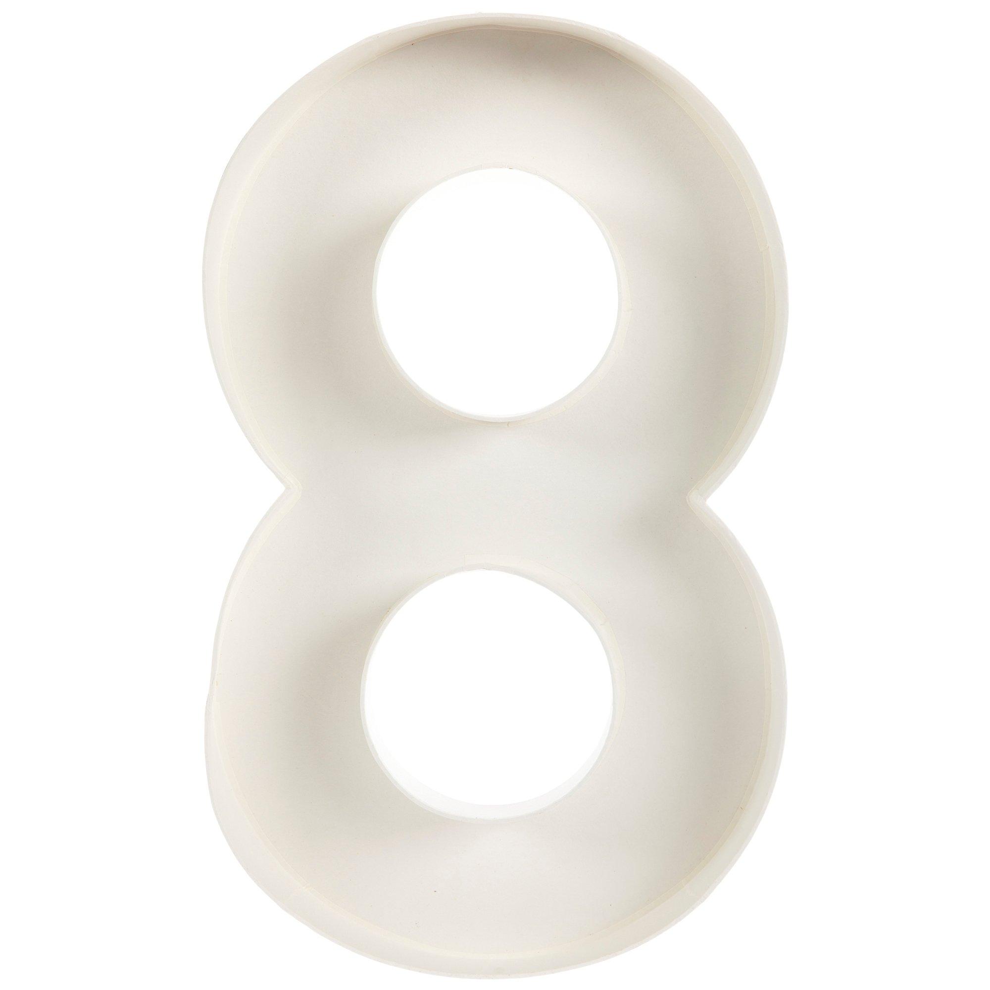 White Fillable Number Hobby Lobby 2360618