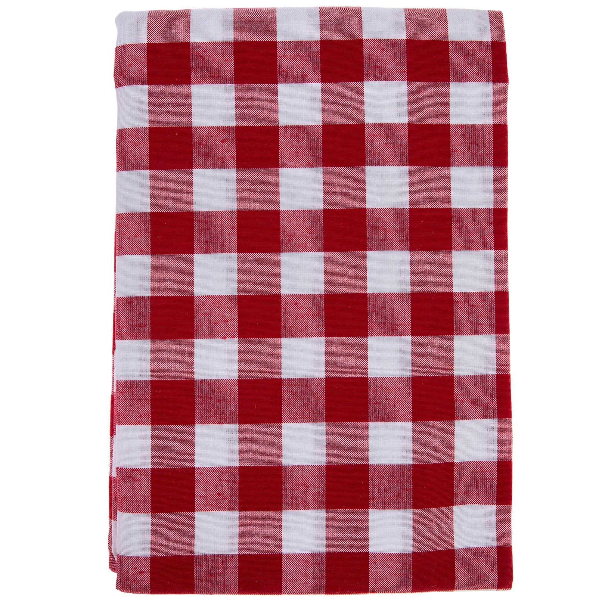 Red & White Gingham Tablecloth Hobby Lobby 2361103