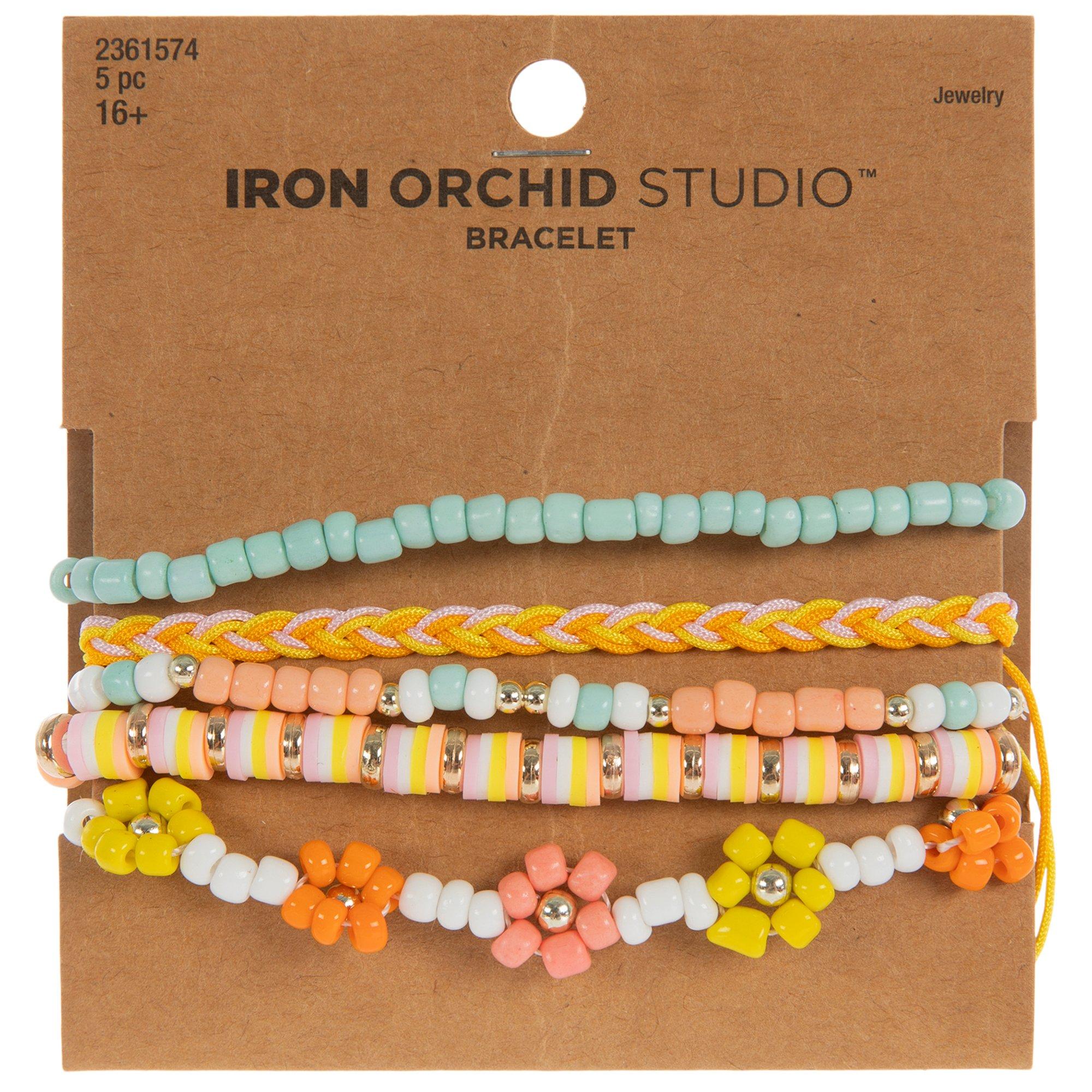 Pastel Flower Beaded Bracelets Hobby Lobby 2361574