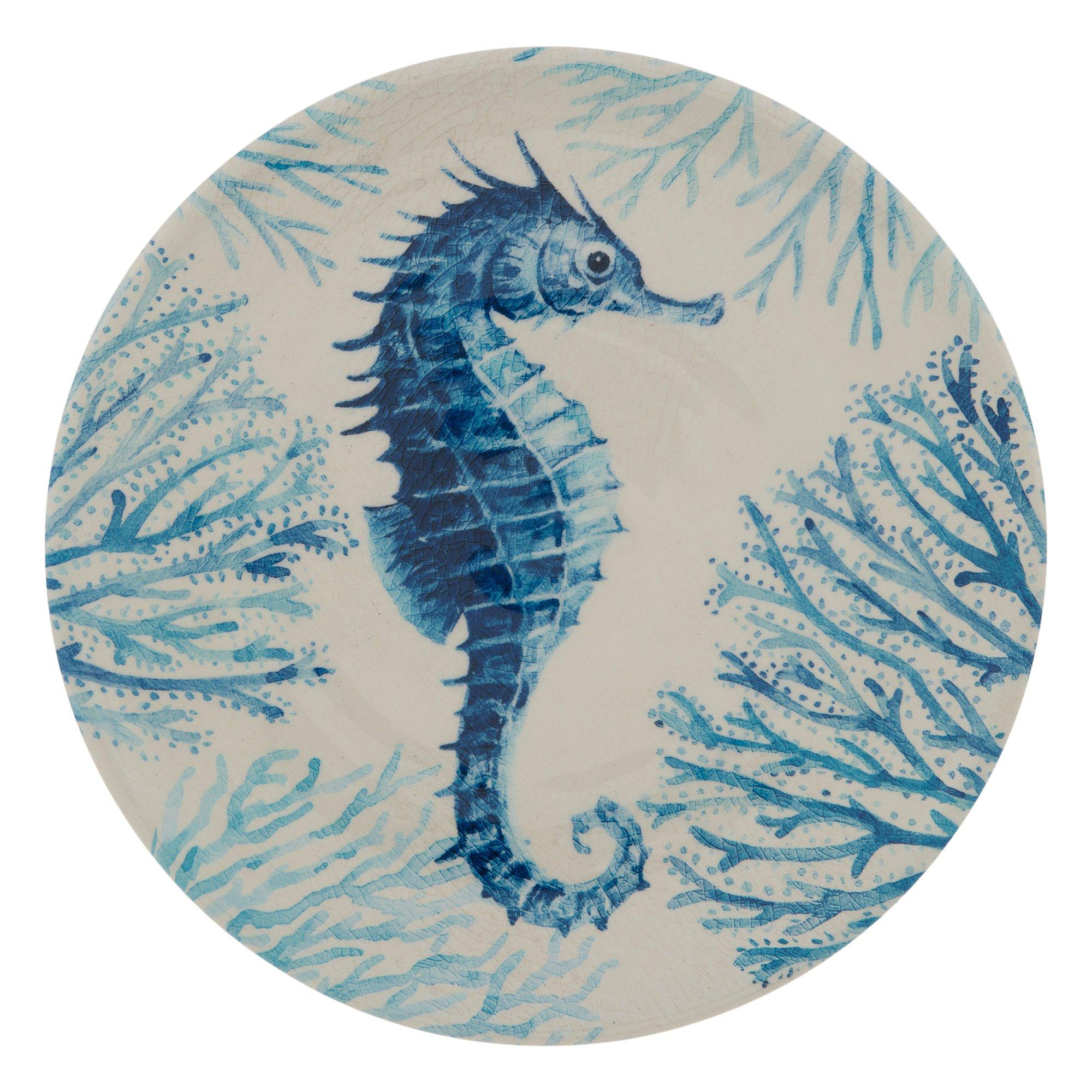 Blue Seahorse Melamine Salad Plate Hobby Lobby 2363463