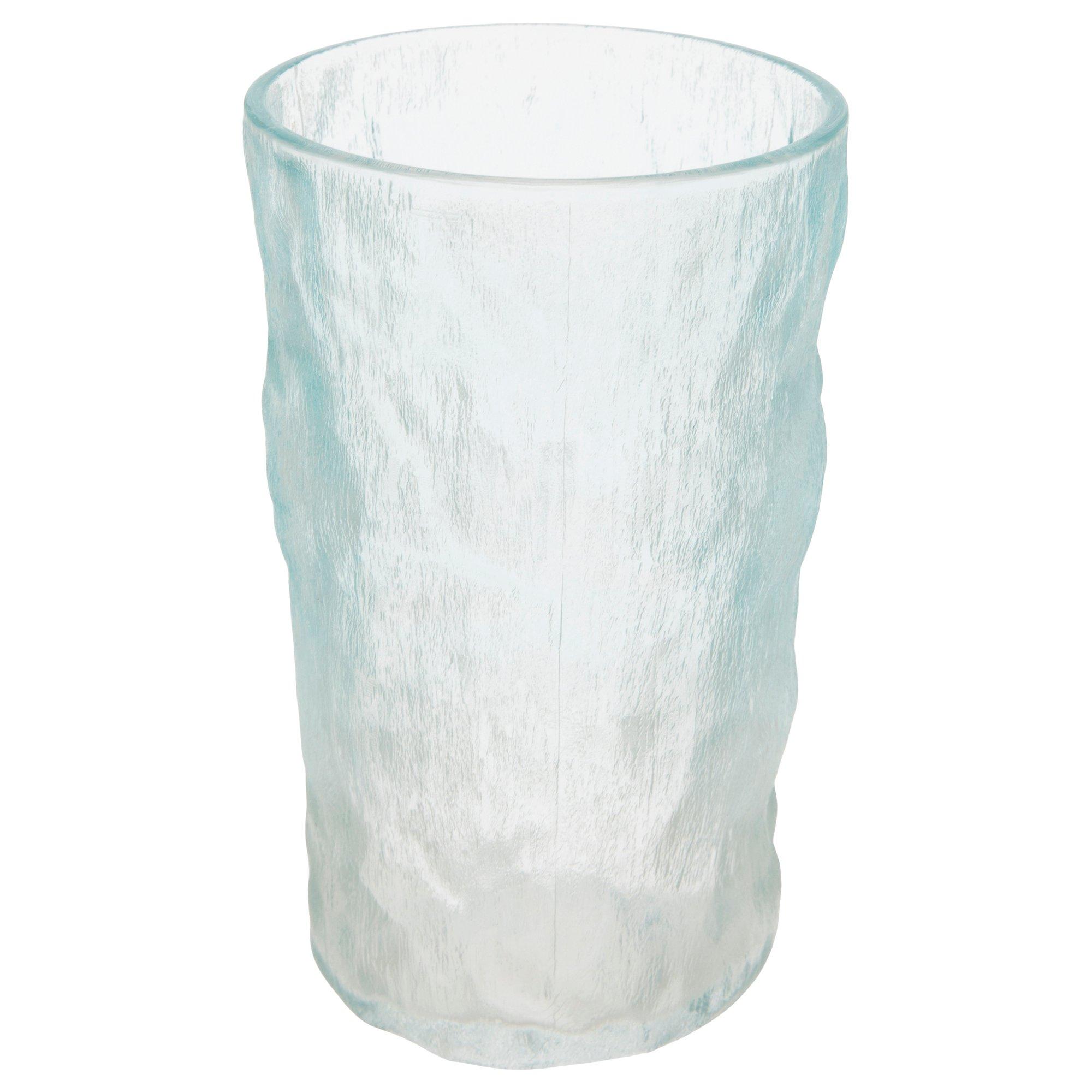 Hammered Blue Frosted Drinking Glass Hobby Lobby 2363877
