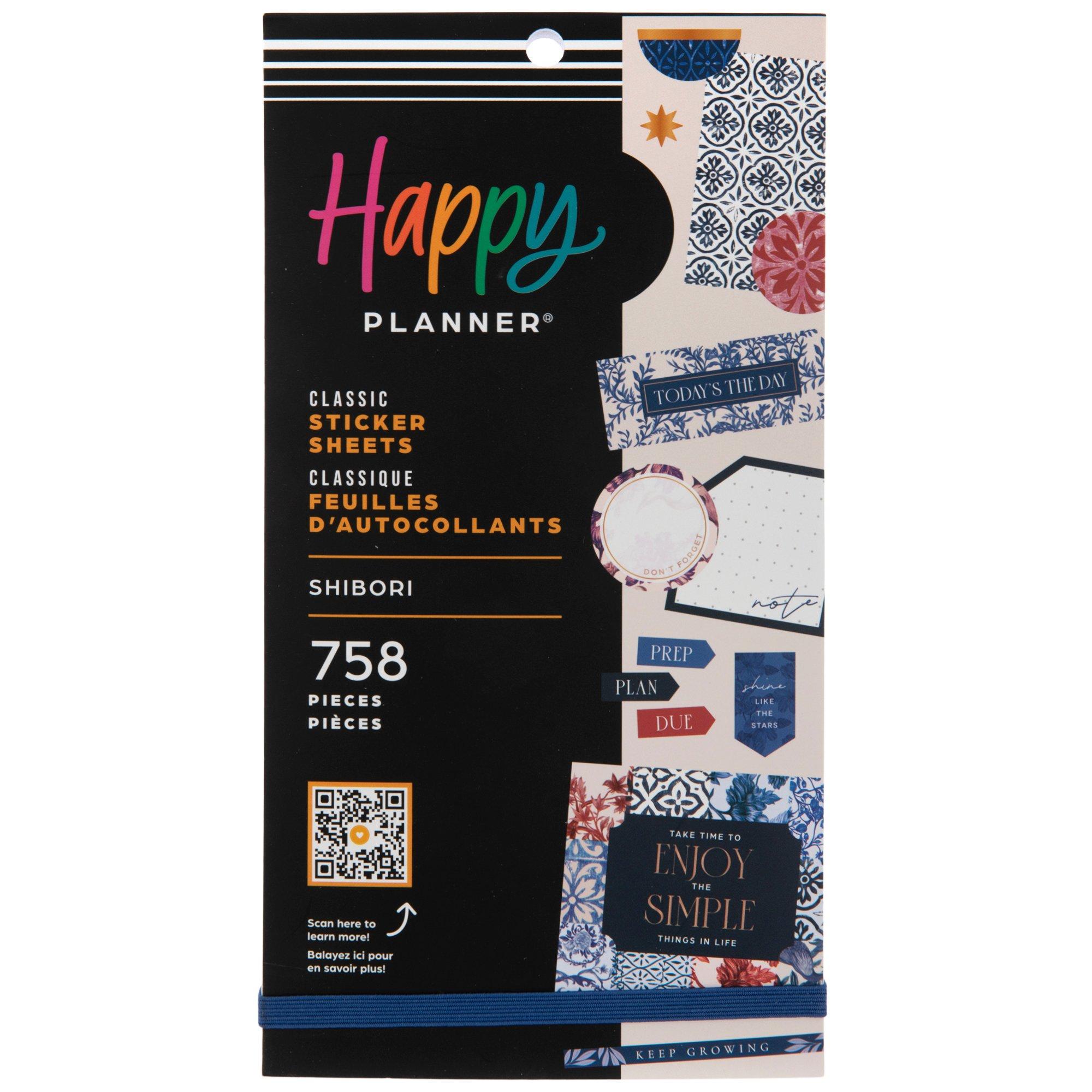 Shibori Happy Planner Stickers | Hobby Lobby | 2364057