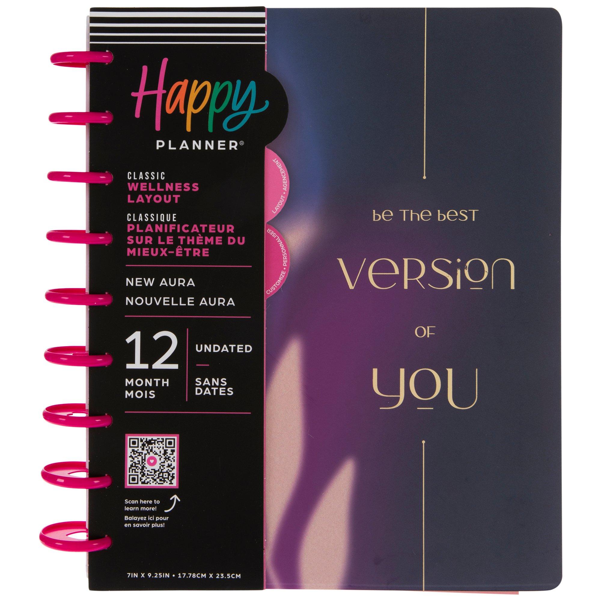 New Aura Best Version Of You Undated Happy Planner 12 Months Hobby Lobby 2364230