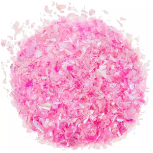 Iridescent Pink Flake Filler
