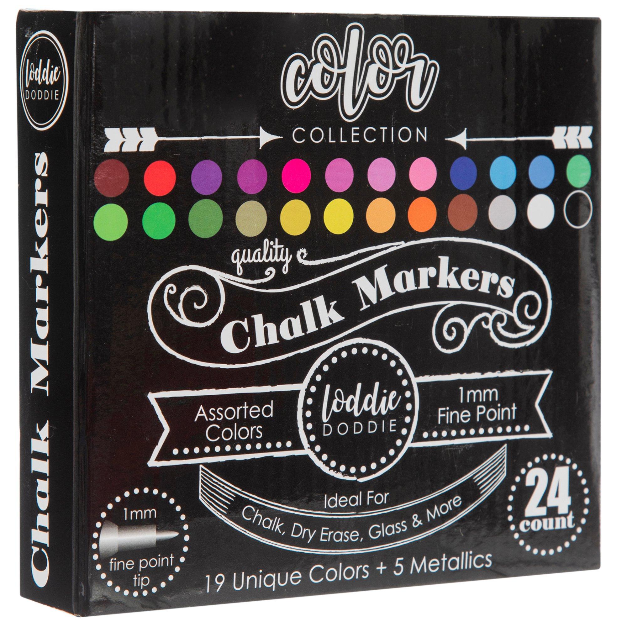 Bright Fine Point Chalk Markers - 24 Piece Set | Hobby Lobby | 2365203