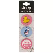 Pink & Blue Jeep Button Pins