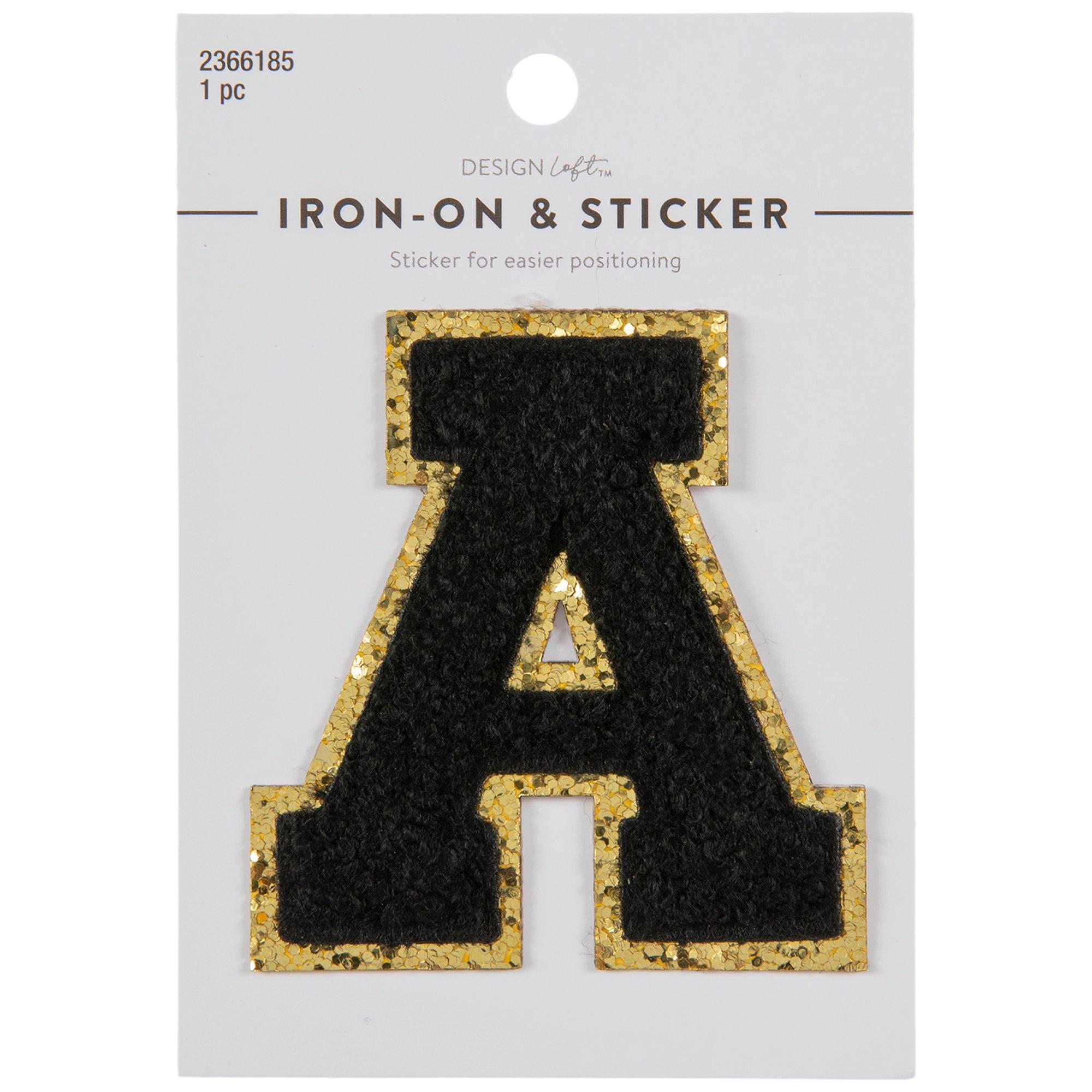 Baby Letter & Number Iron-On Patches, Hobby Lobby