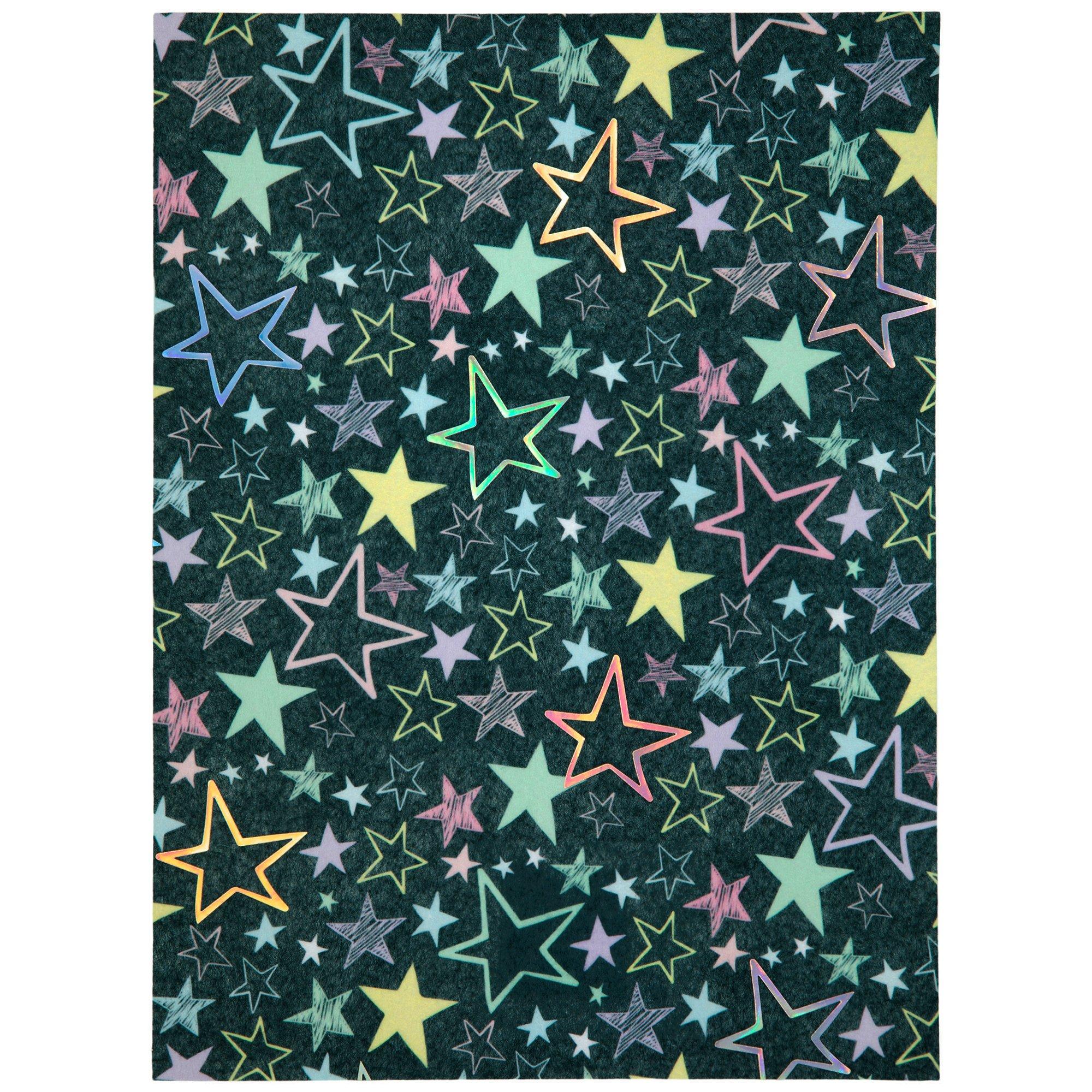 Chalk Art Stars Felt Sheet | Hobby Lobby | 2367860