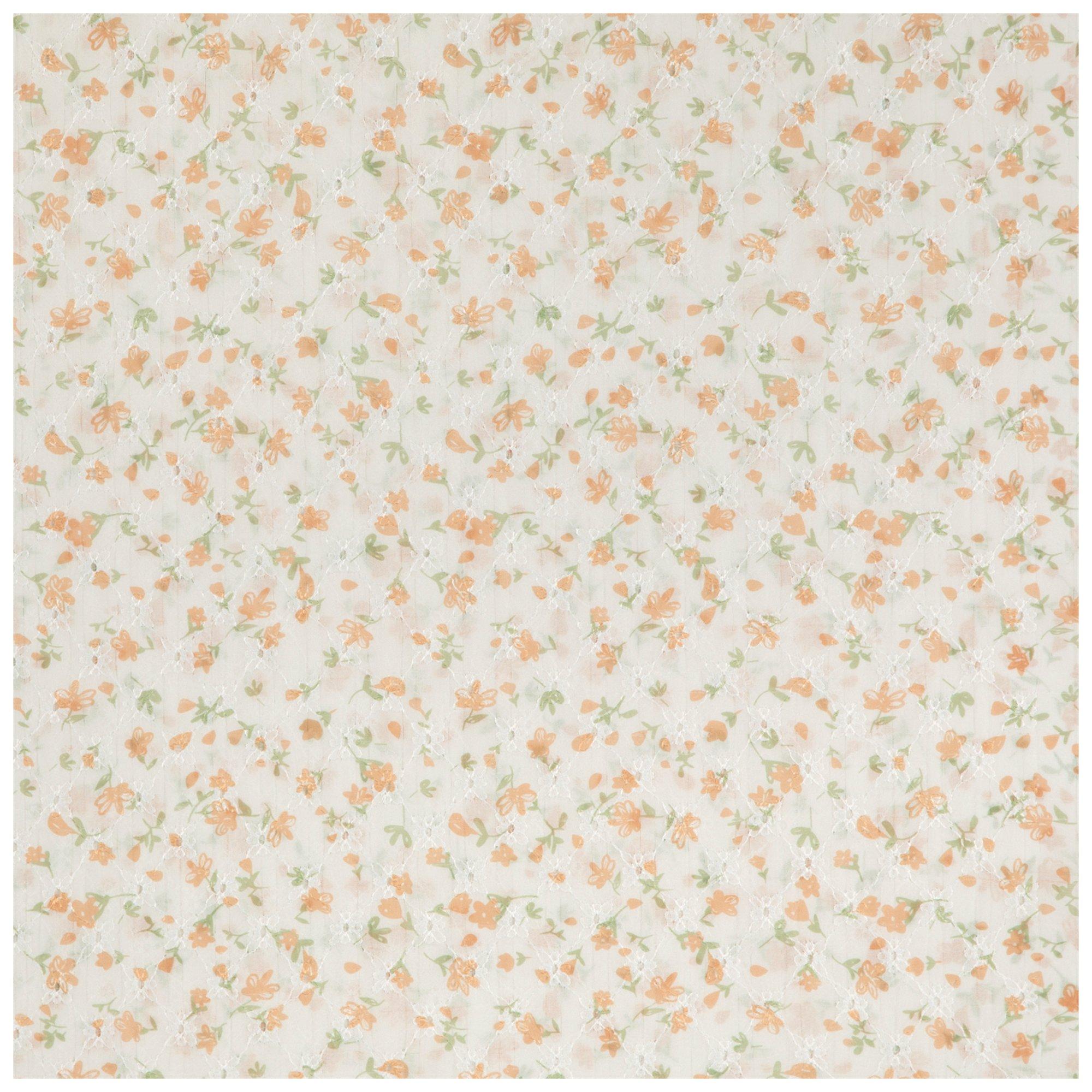 Floral Embroidered Chiffon Fabric Hobby Lobby 2369163