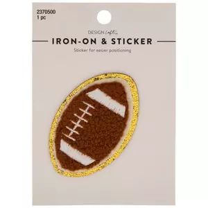 Football Iron-On & Sticker Patch