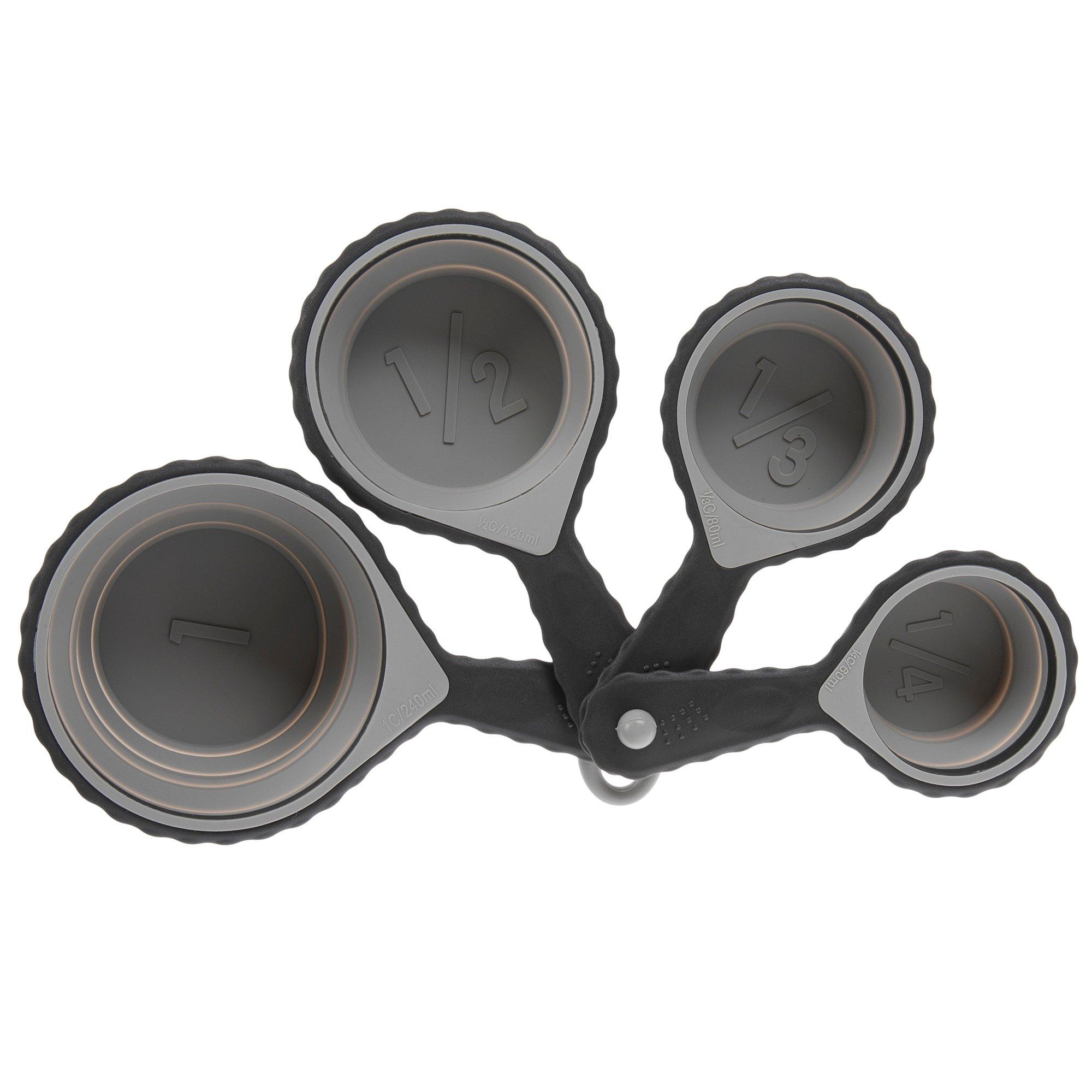 Black & Gray Collapsible Measuring Cups Hobby Lobby 2372928