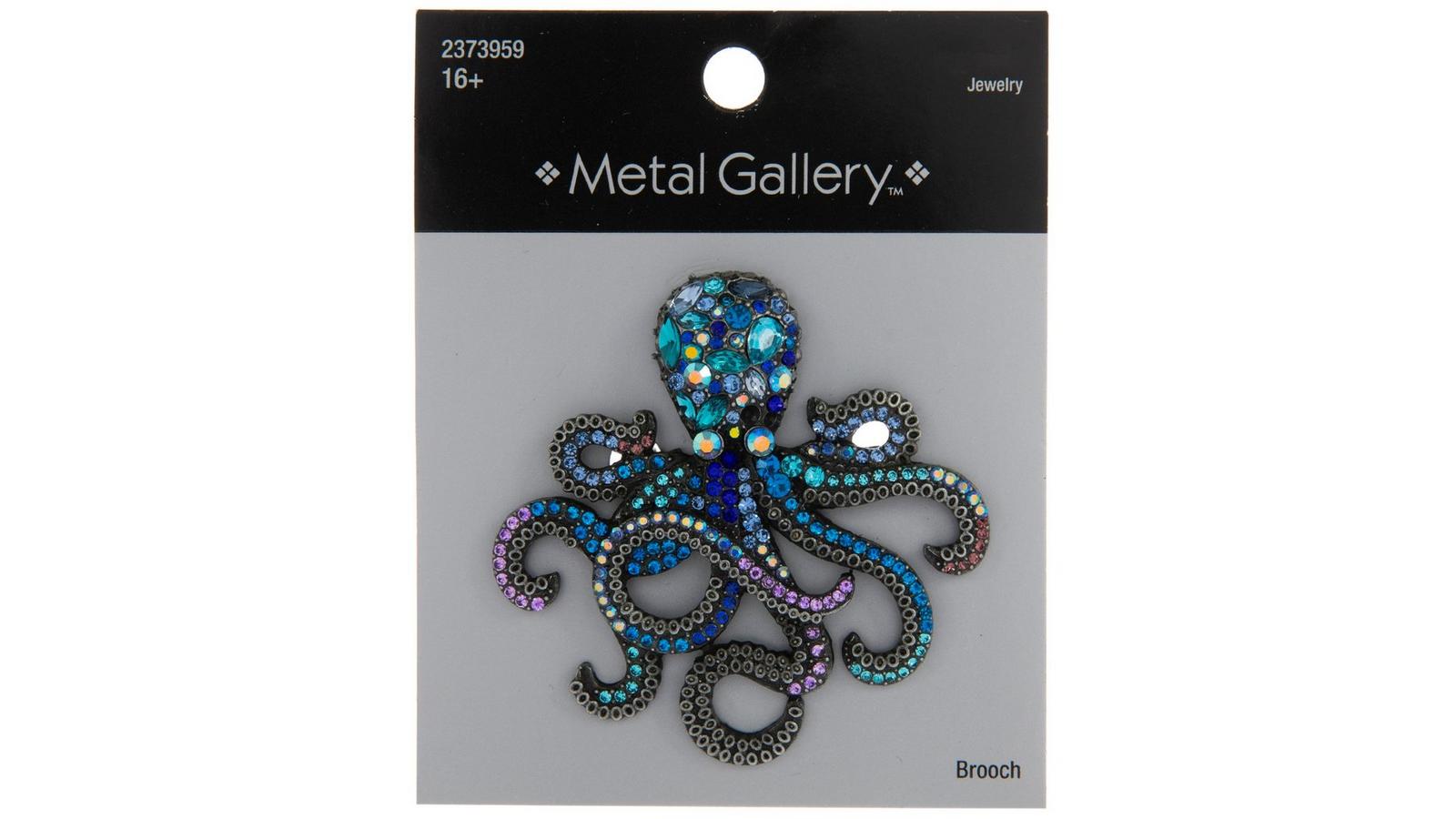 Octopus Rhinestone Brooch | Hobby Lobby | 2373959